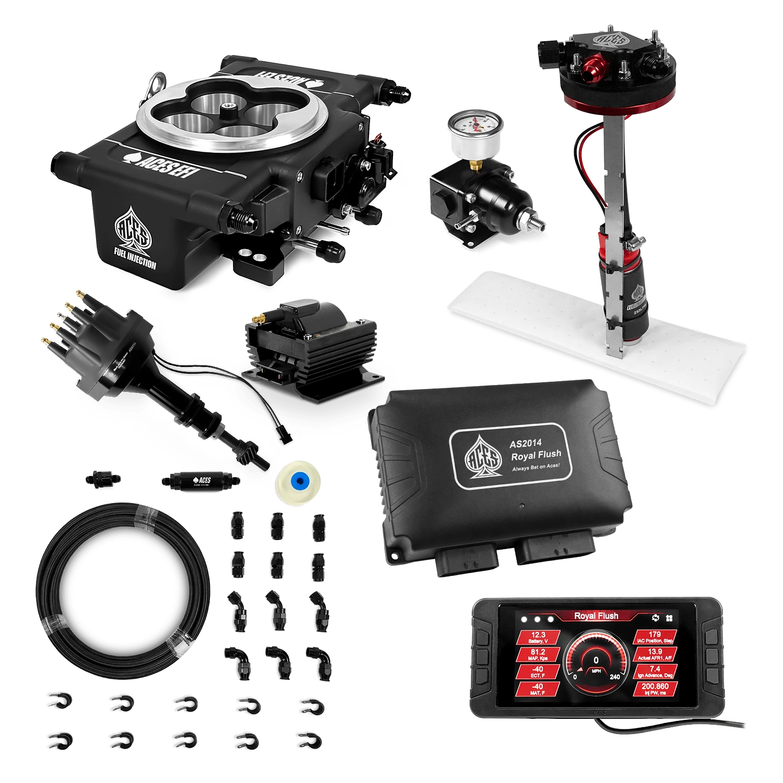Royal Flush EFI/CDI Master Kits (Black)