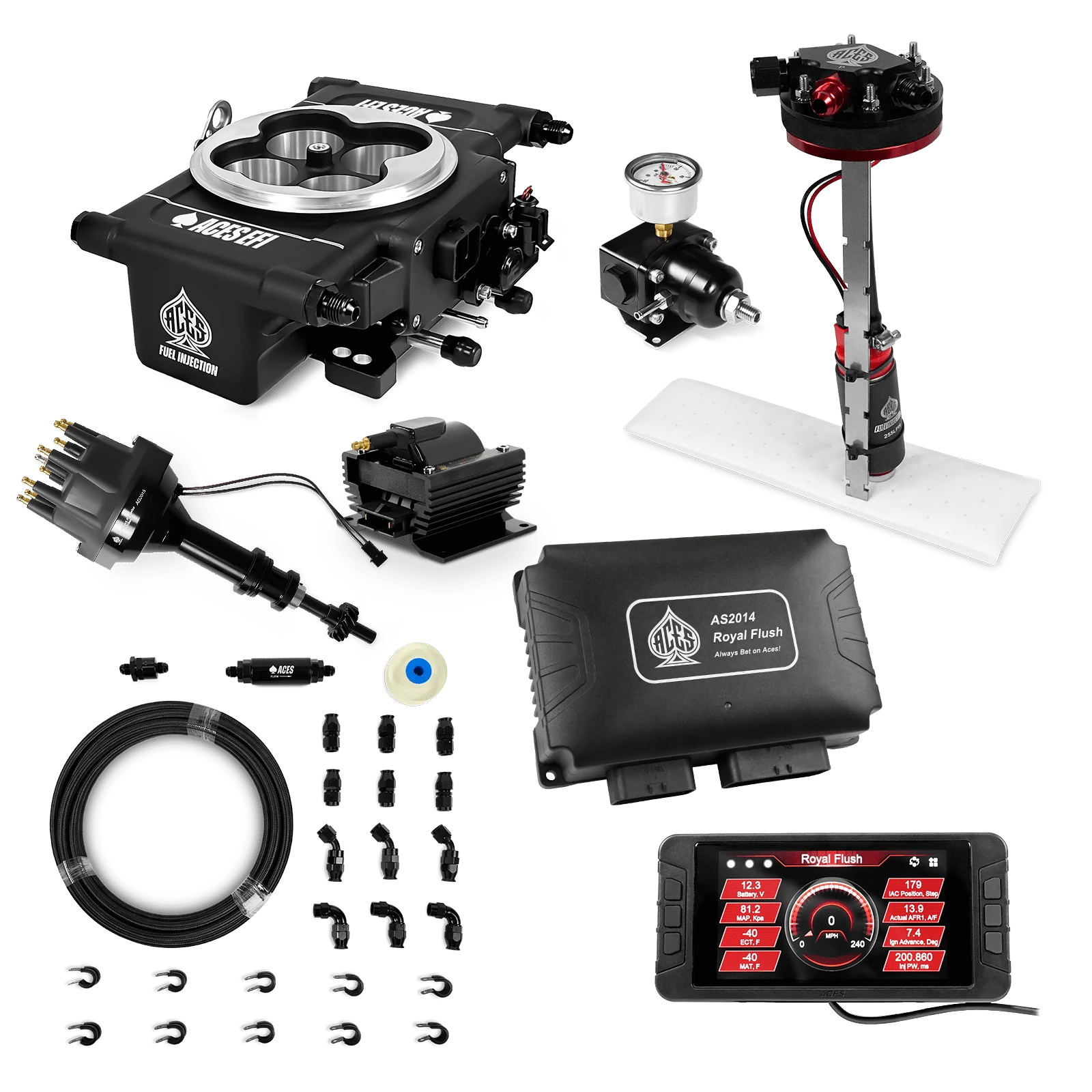 Royal Flush EFI/CDI Master Kits (Black)