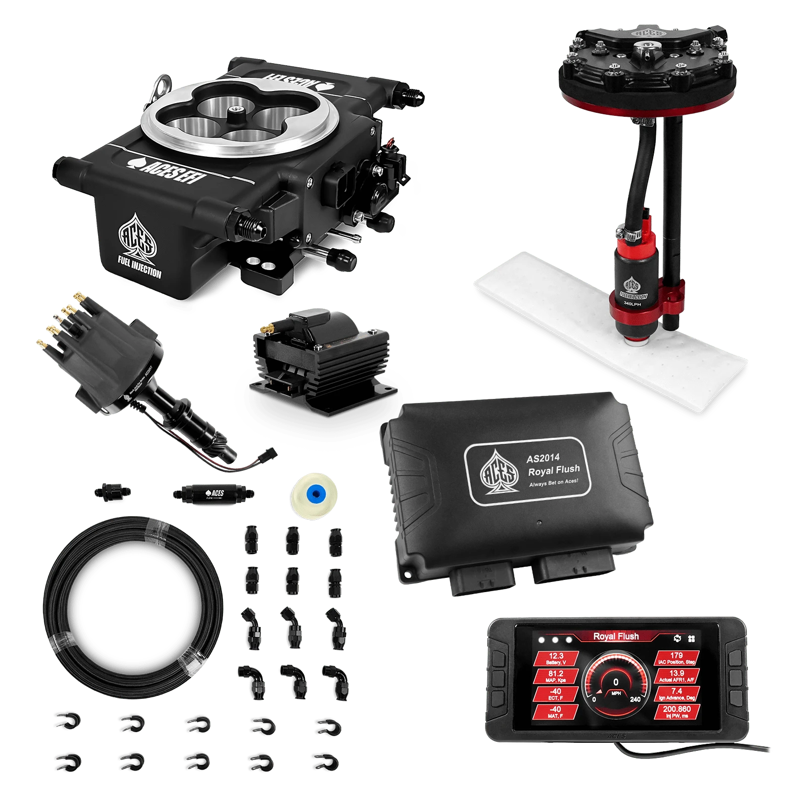 Royal Flush EFI/CDI Master Kits (Black)
