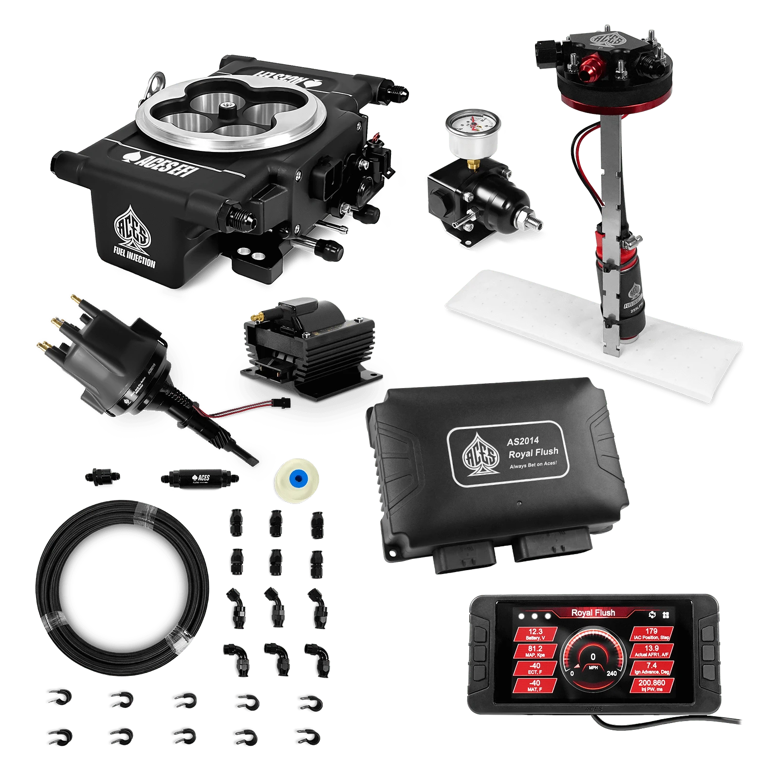 Royal Flush EFI/CDI Master Kits (Black)