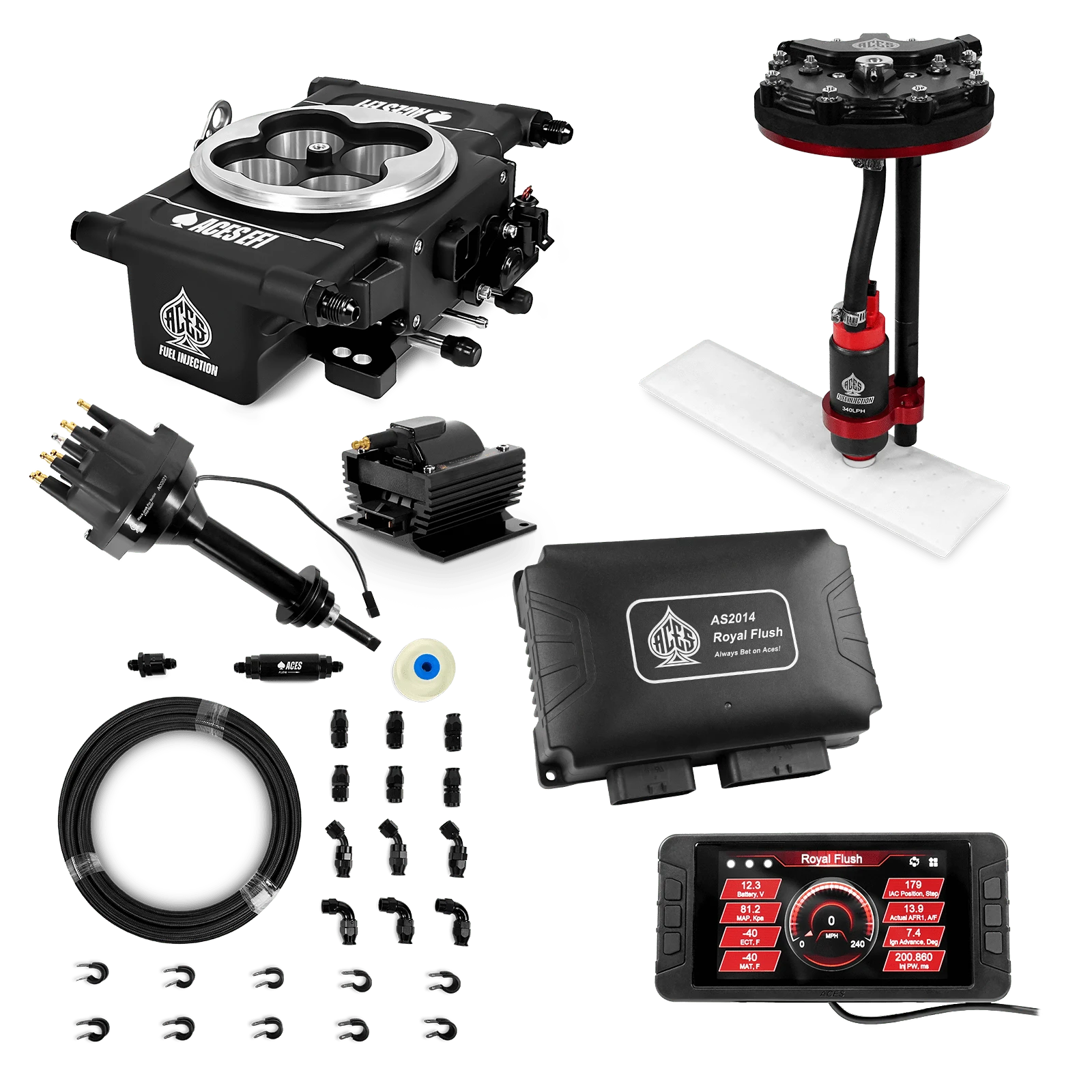 Royal Flush EFI/CDI Master Kits (Black)