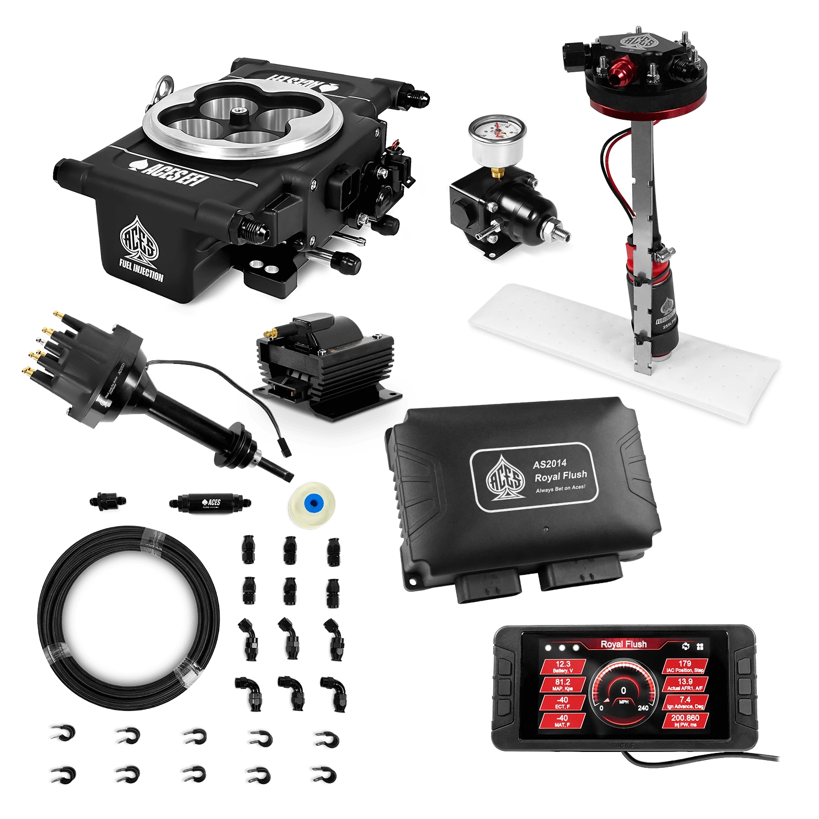 Royal Flush EFI/CDI Master Kits (Black)