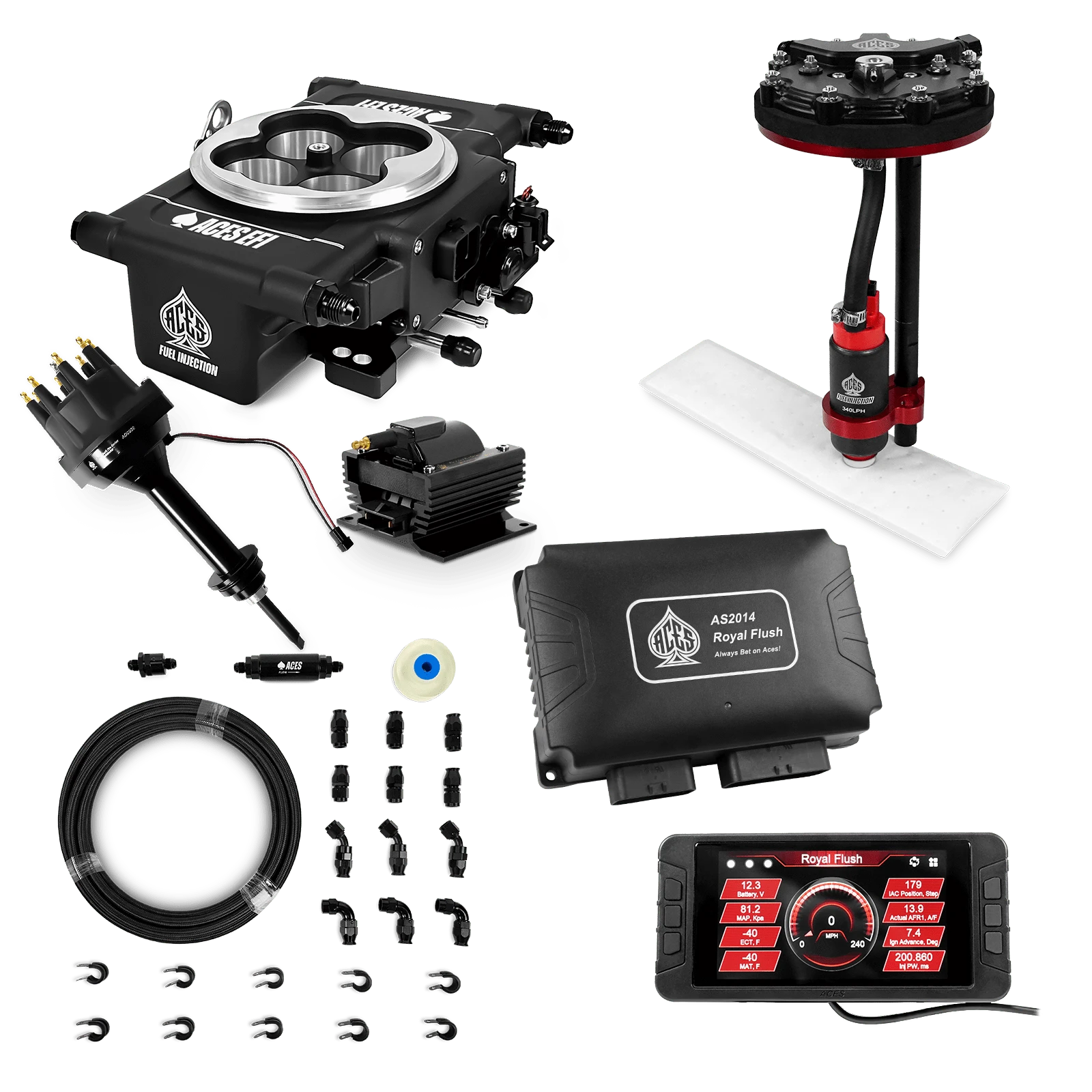 Royal Flush EFI/CDI Master Kits (Black)
