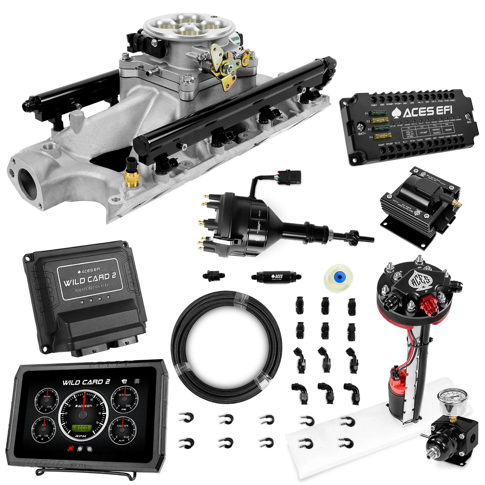 Kits maestros EFI secuenciales Wild Card 2 (500 CV)