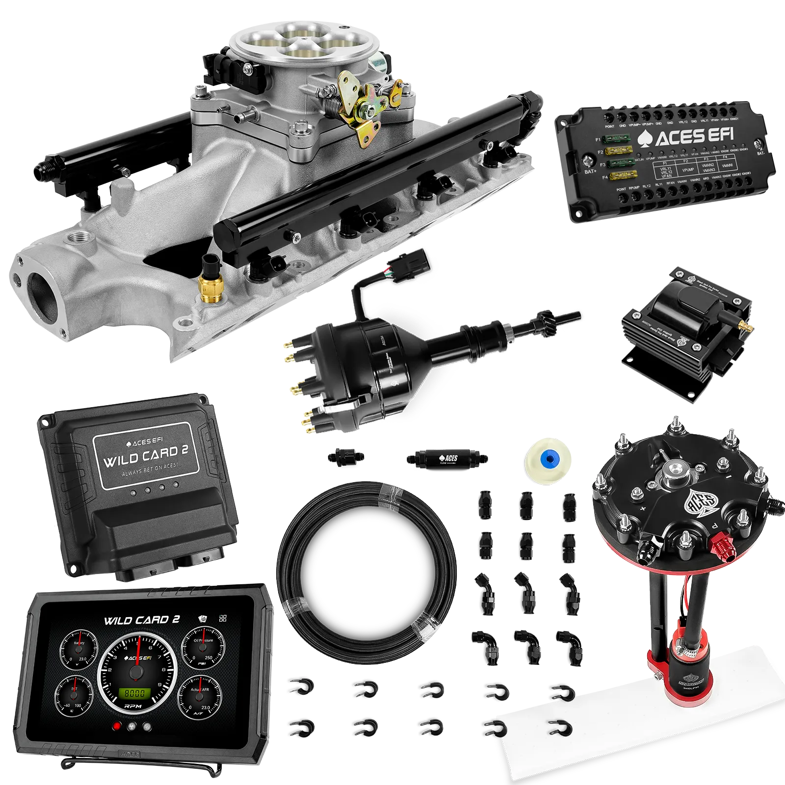 Kits maestros EFI secuenciales Wild Card 2 (500 CV)