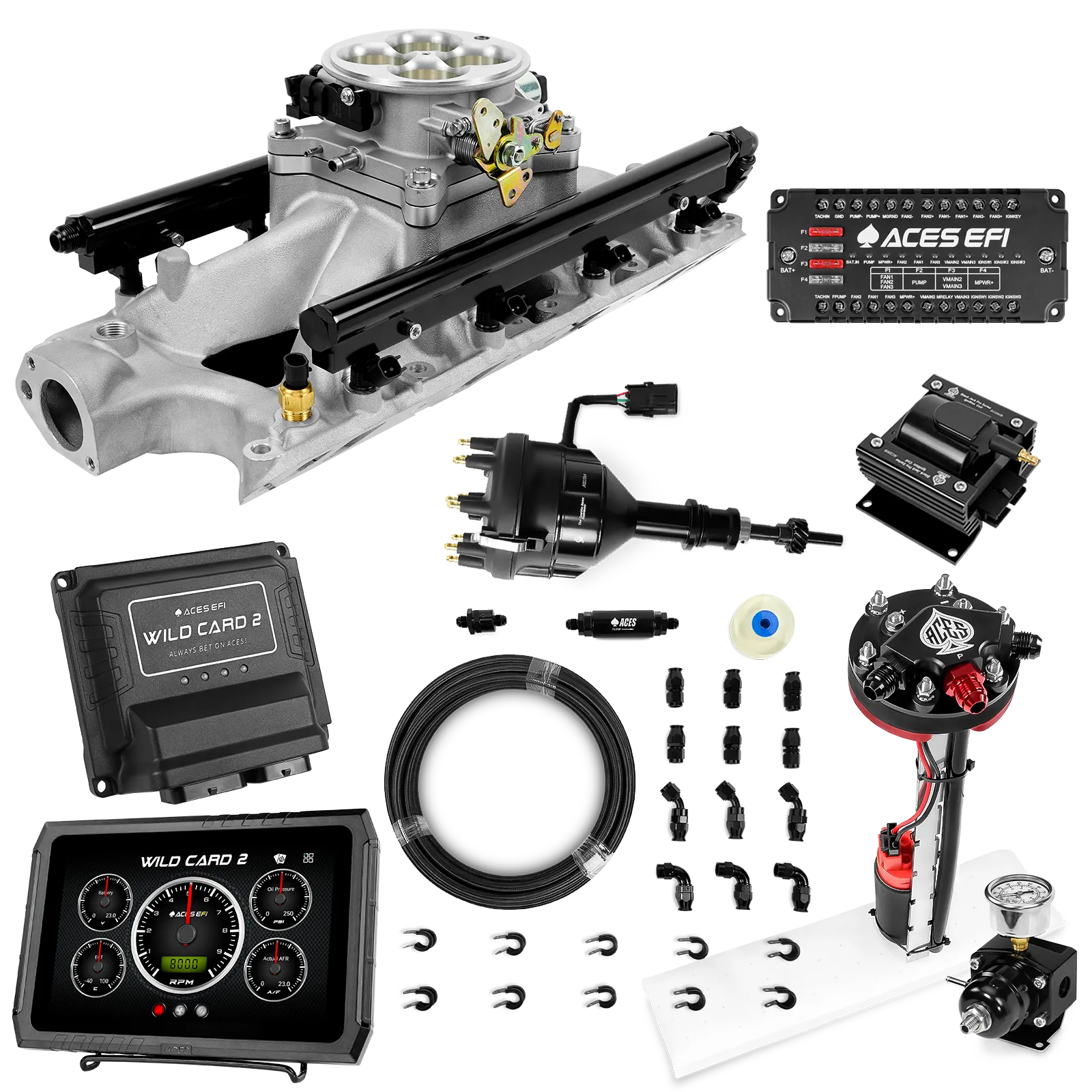 Wild Card 2 Sequential EFI Master Kits (500 HP)