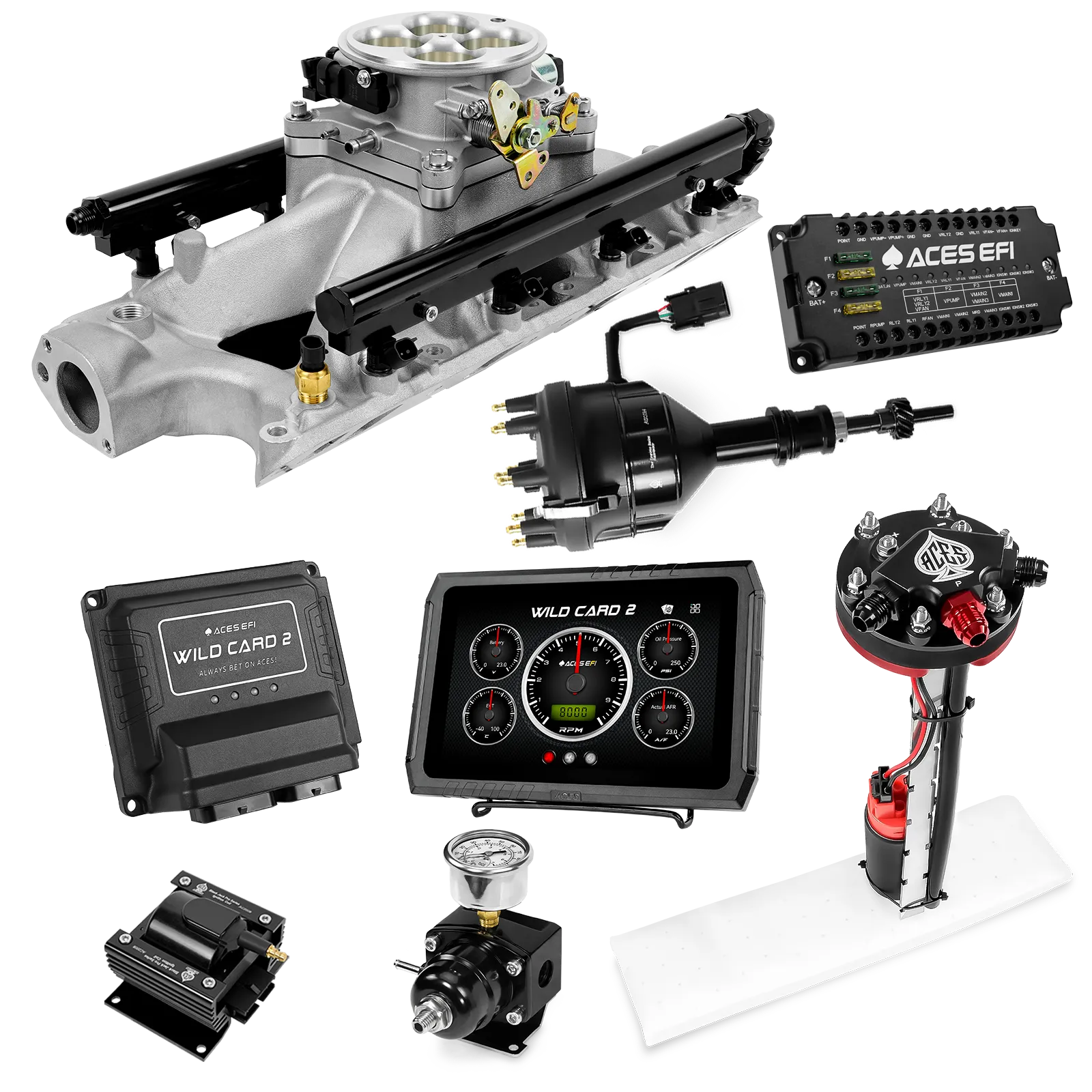 Kits maestros EFI secuenciales Wild Card 2 (500 CV)