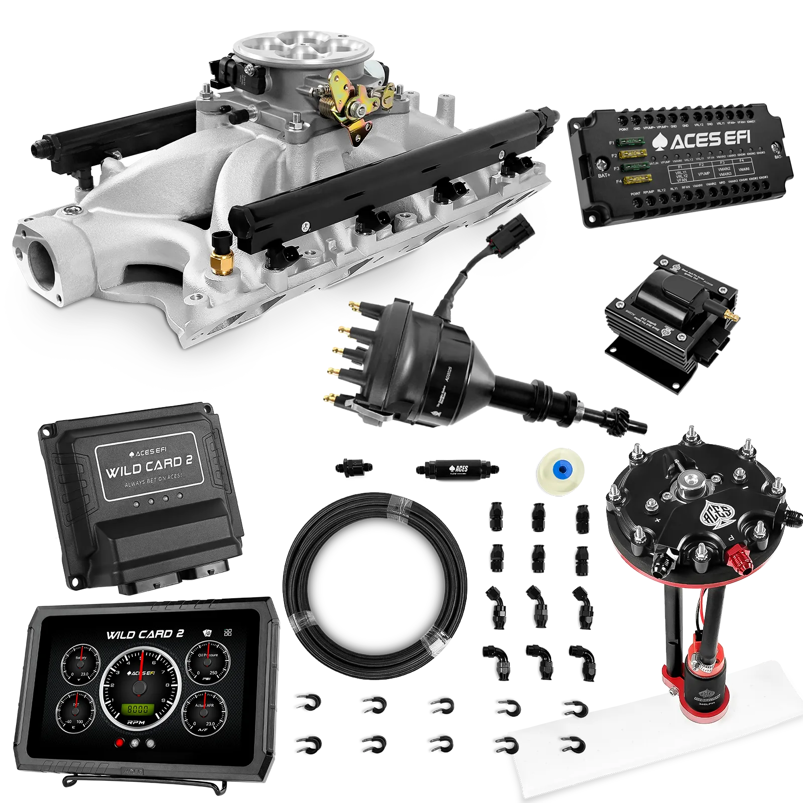 Kits maestros EFI secuenciales Wild Card 2 (500 CV)