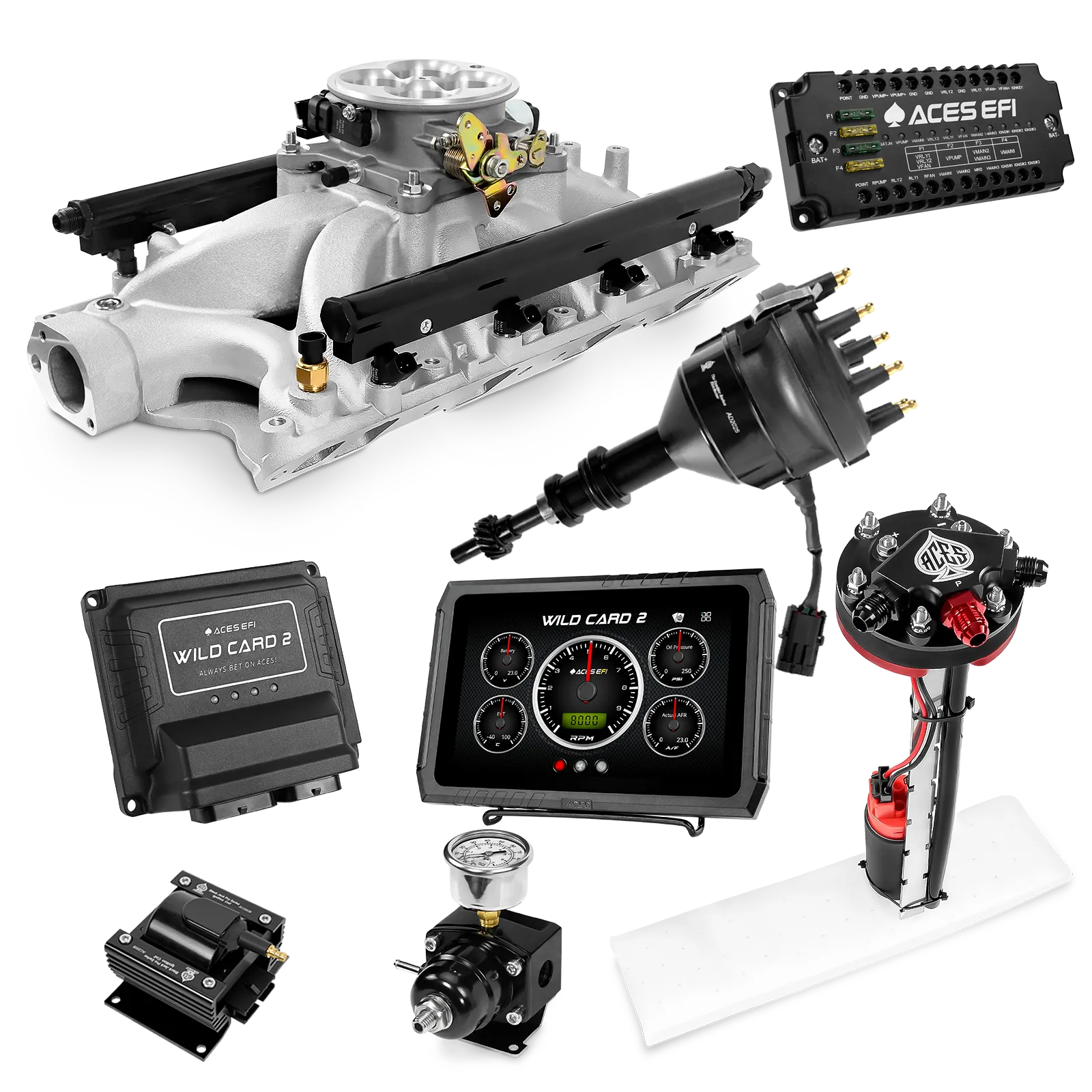 Kits maestros EFI secuenciales Wild Card 2 (500 CV)