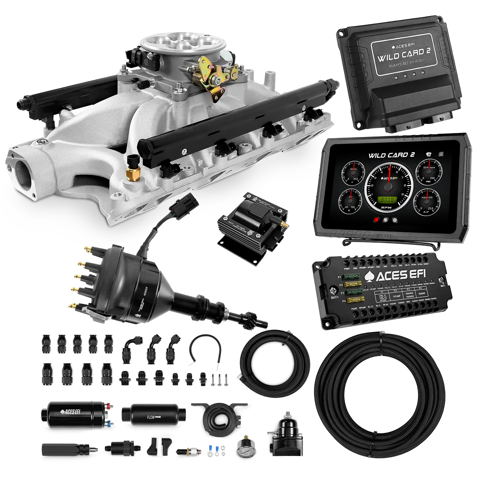 Kits maestros EFI secuenciales Wild Card 2 (500 CV)