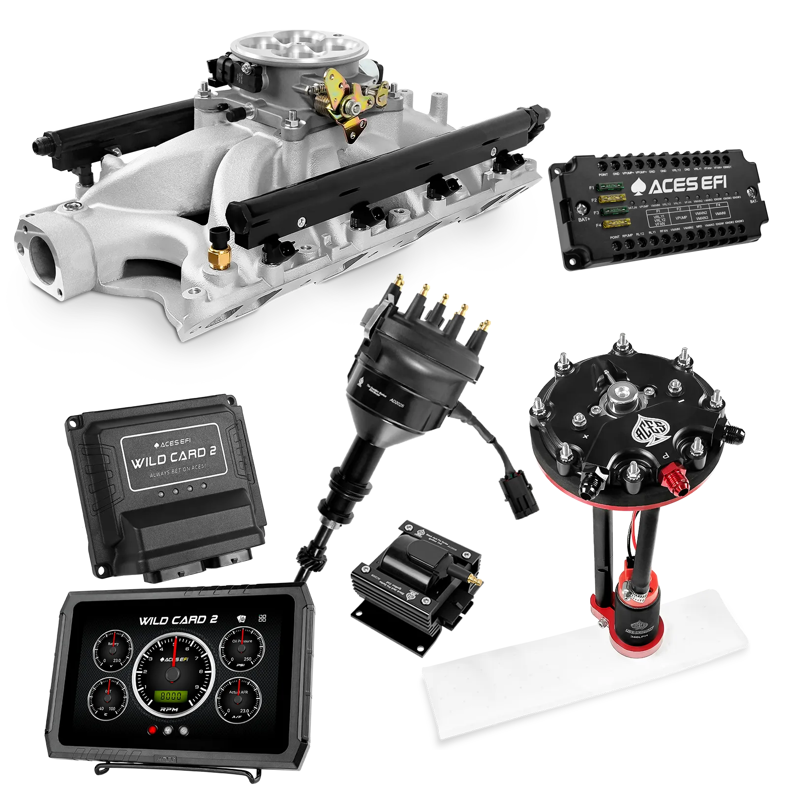 Kits maestros EFI secuenciales Wild Card 2 (500 CV)