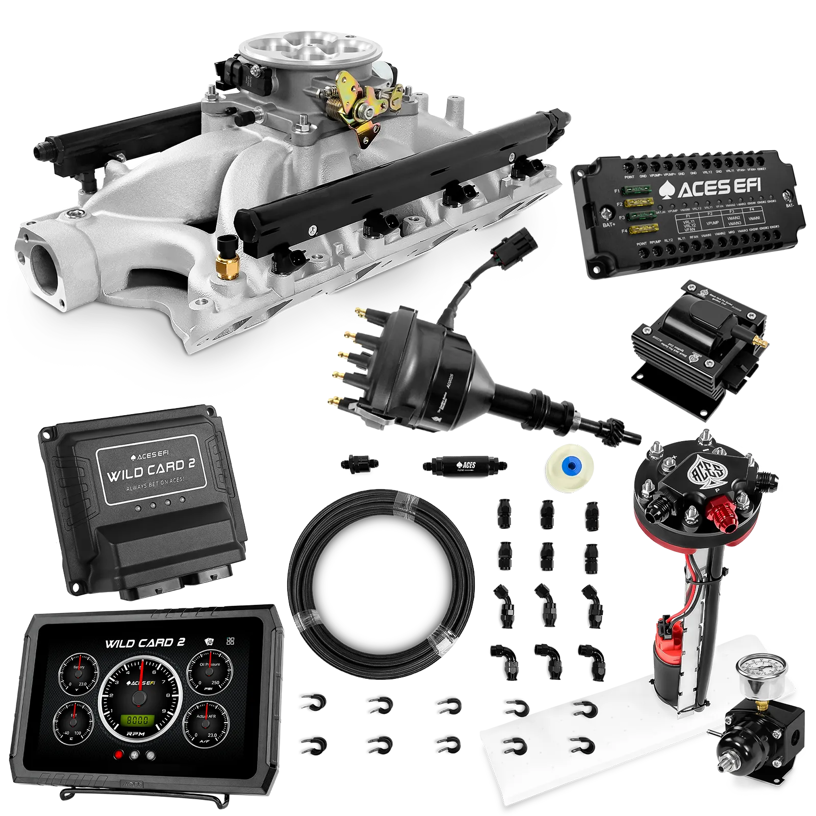 Kits maestros EFI secuenciales Wild Card 2 (500 CV)