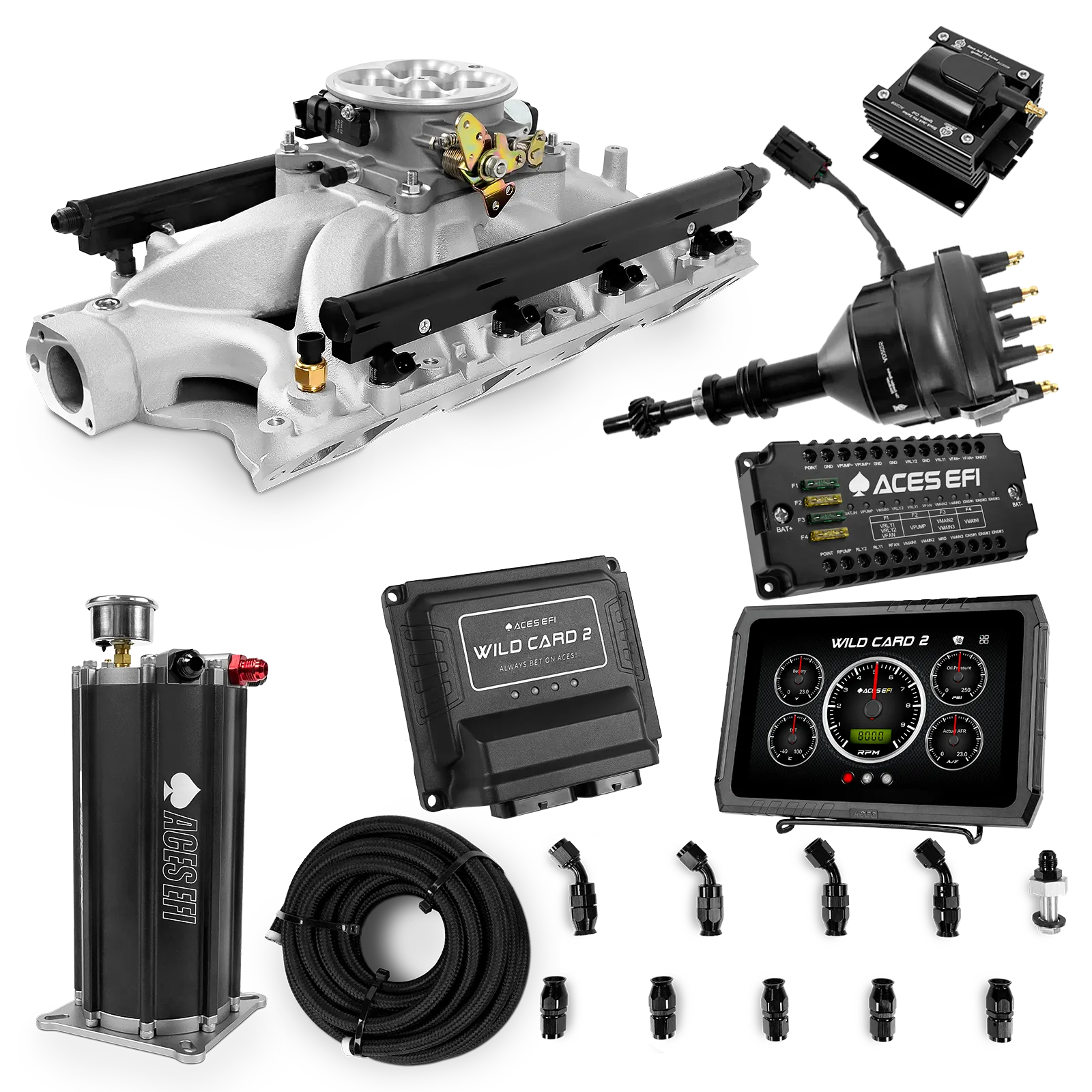 Kits maestros EFI secuenciales Wild Card 2 (500 CV)