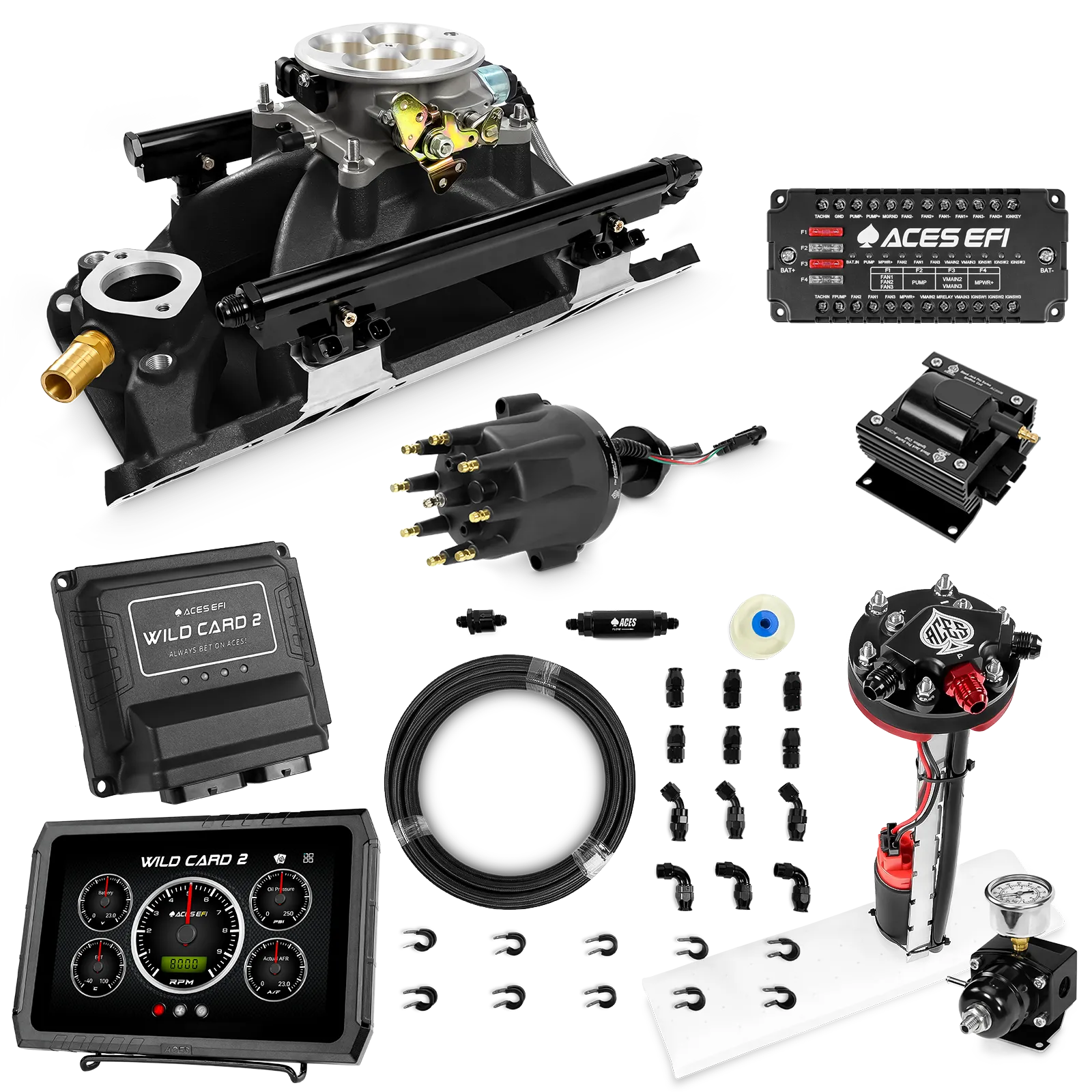 Wild Card 2 Sequential EFI Master Kits (500 HP)