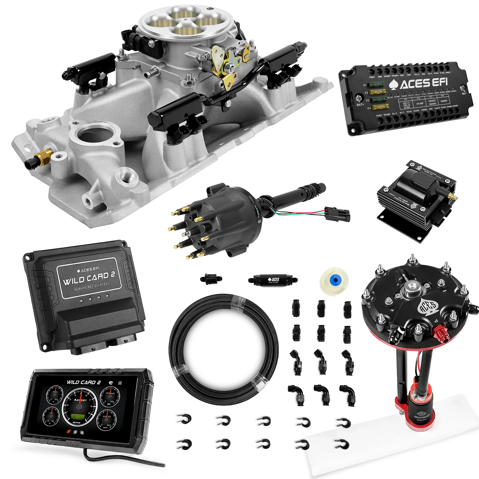 Kits maestros EFI secuenciales Wild Card 2 (800 CV)