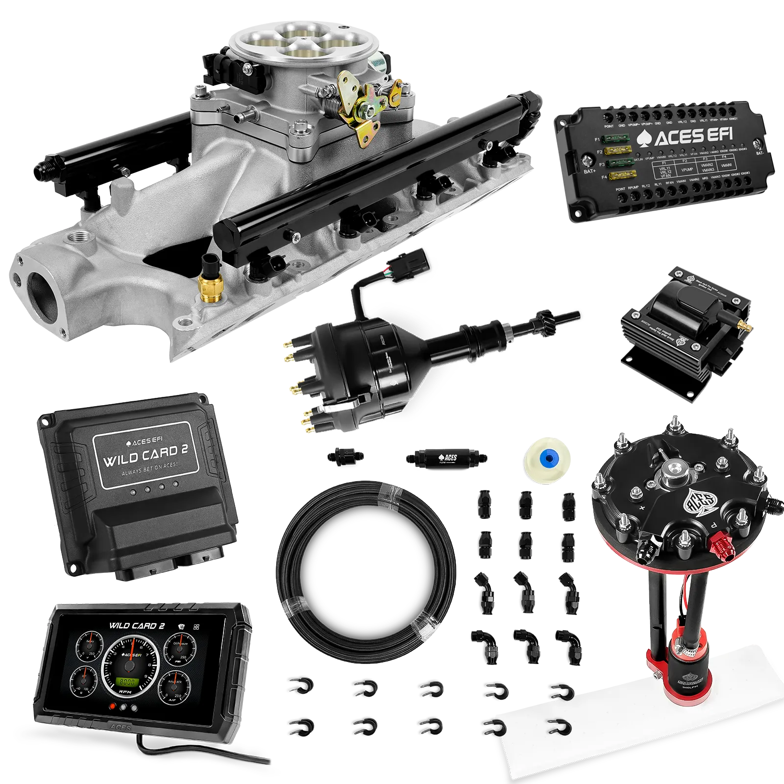 Kits maestros EFI secuenciales Wild Card 2 (800 CV)