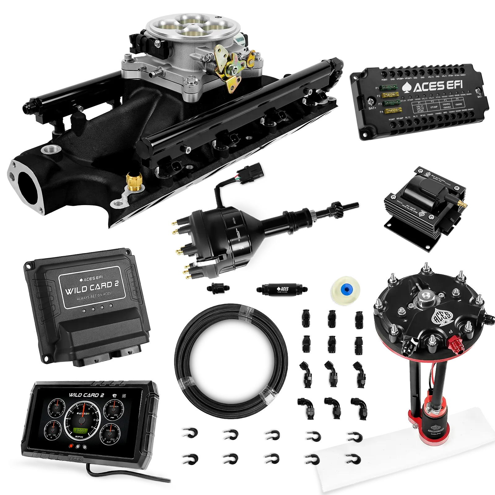 Kits maestros EFI secuenciales Wild Card 2 (800 CV)