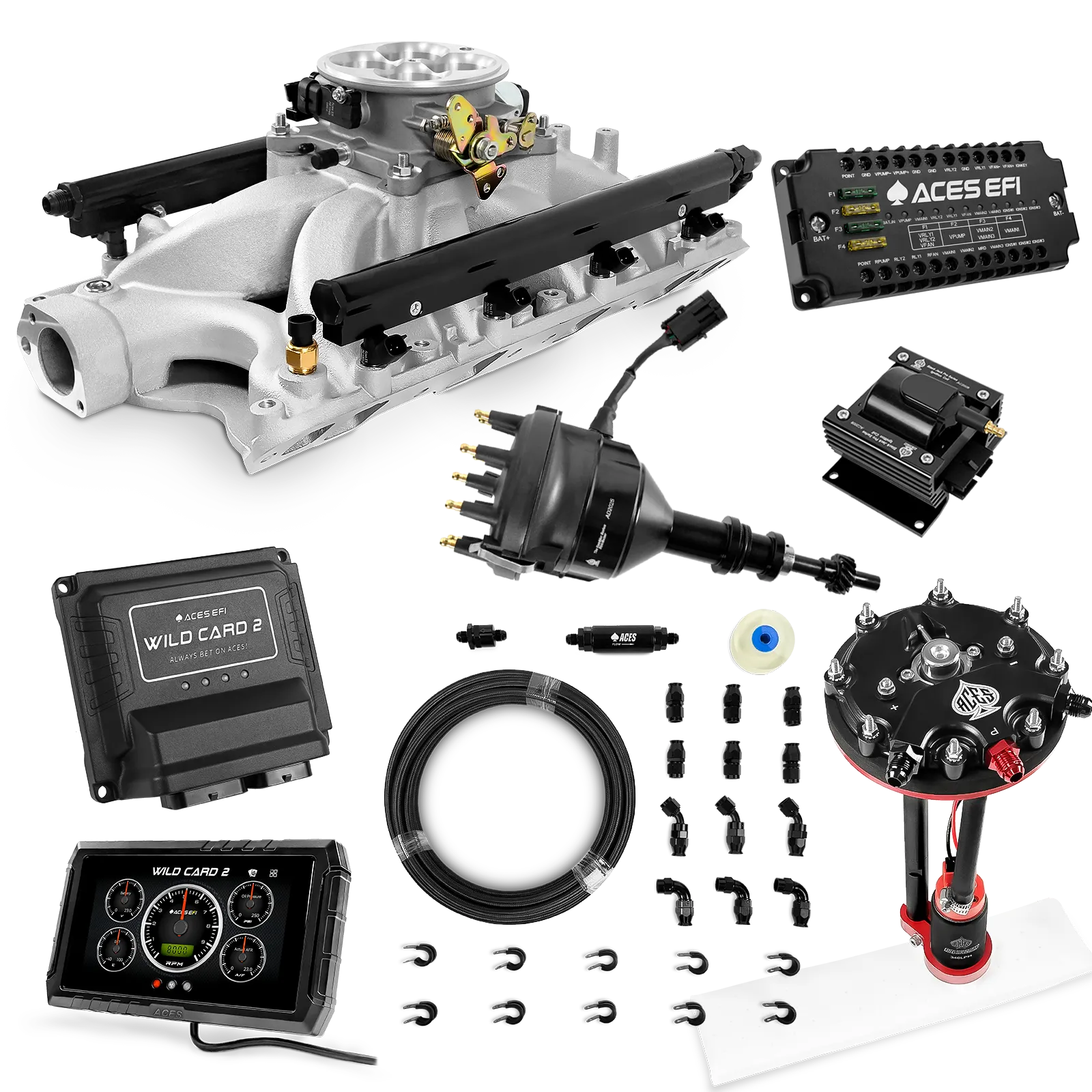 Kits maestros EFI secuenciales Wild Card 2 (800 CV)