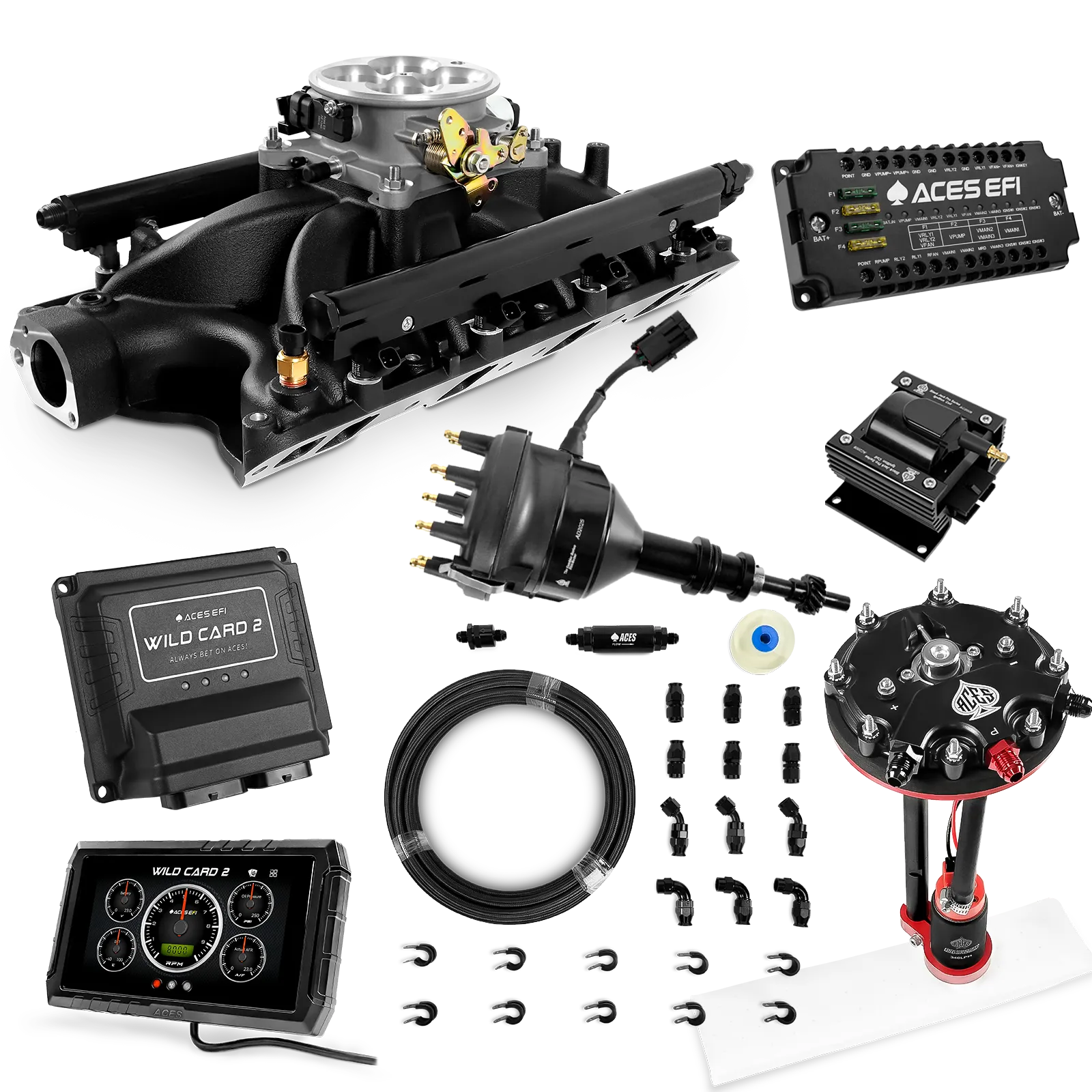 Kits maestros EFI secuenciales Wild Card 2 (800 CV)