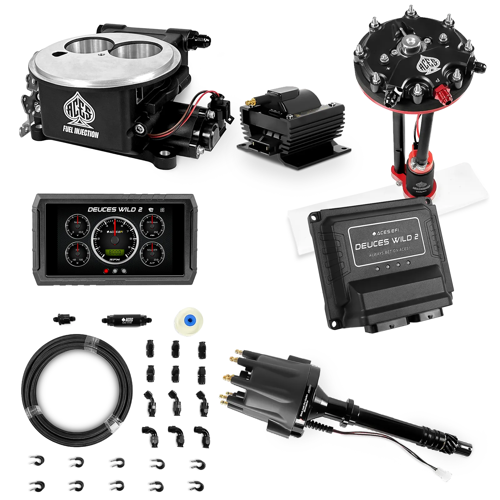 Deuces Wild 2 Master Kits (Black)