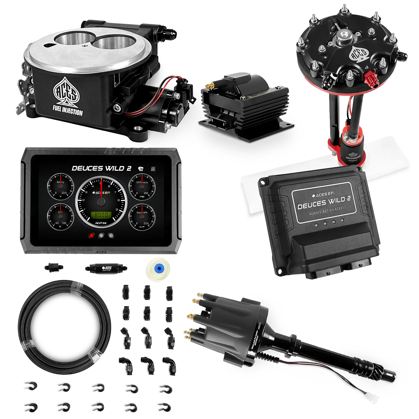 Deuces Wild 2 Master Kits (Black)