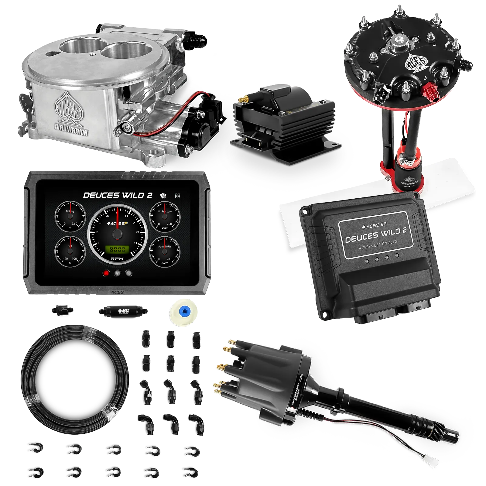 Deuces Wild 2 Master Kits (Polished)