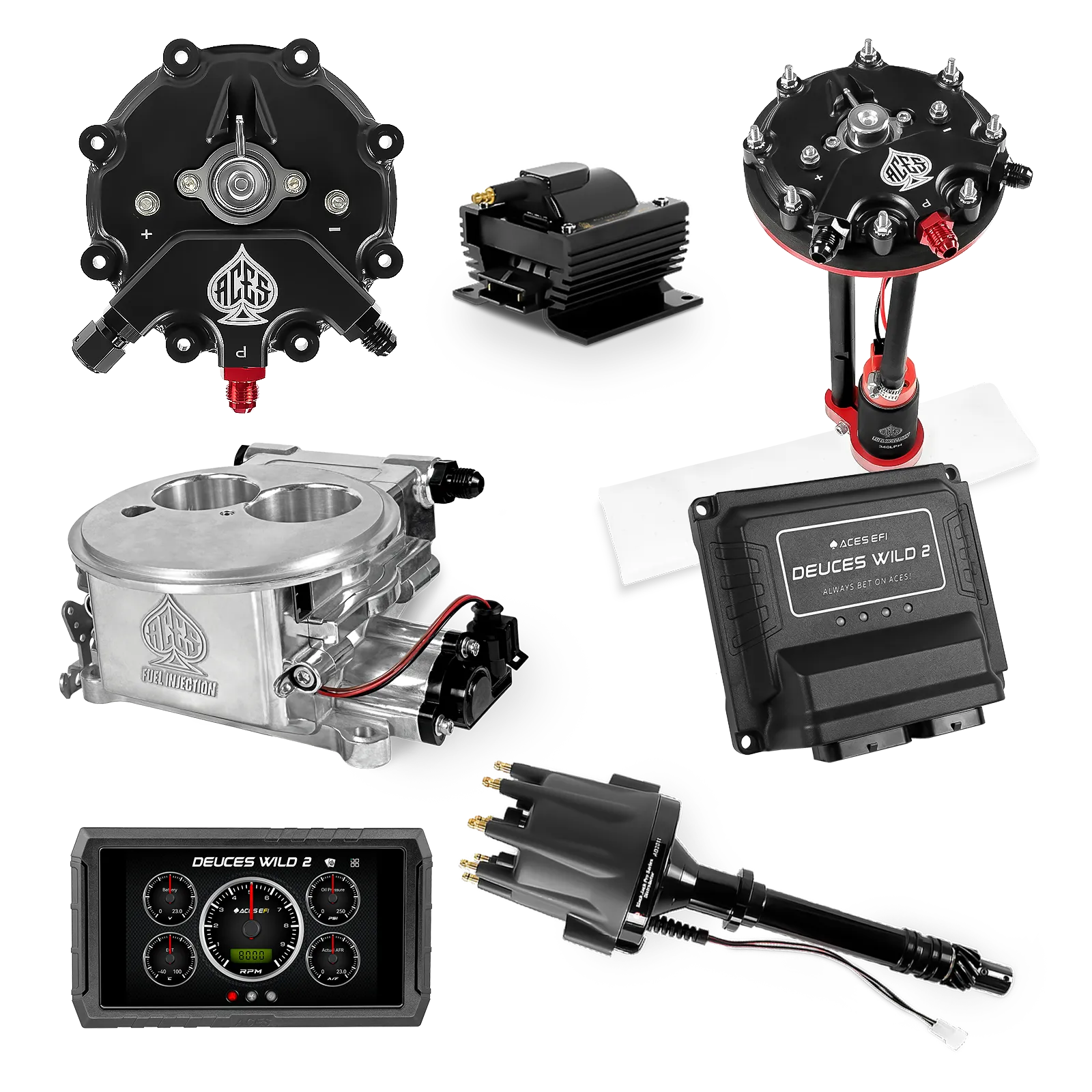 Deuces Wild 2 Master Kits (Polished)