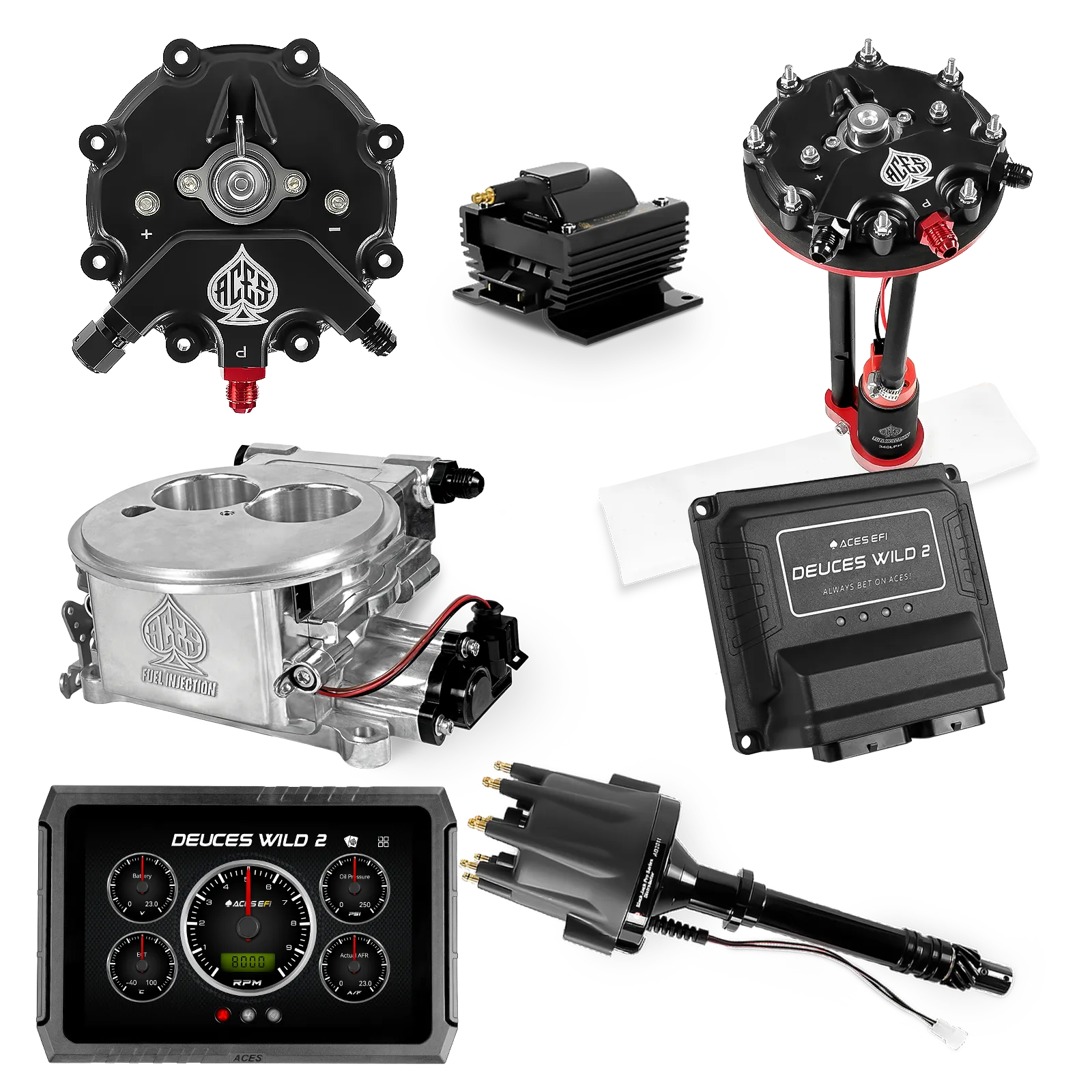 Deuces Wild 2 Master Kits (Polished)