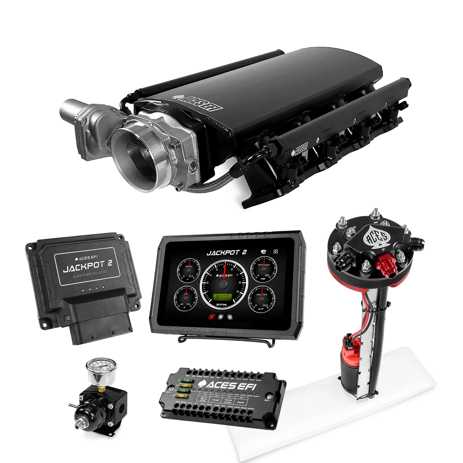Jackpot 2 LS EFI System - Master Kit with Tight Fit In-Tank Pump Module