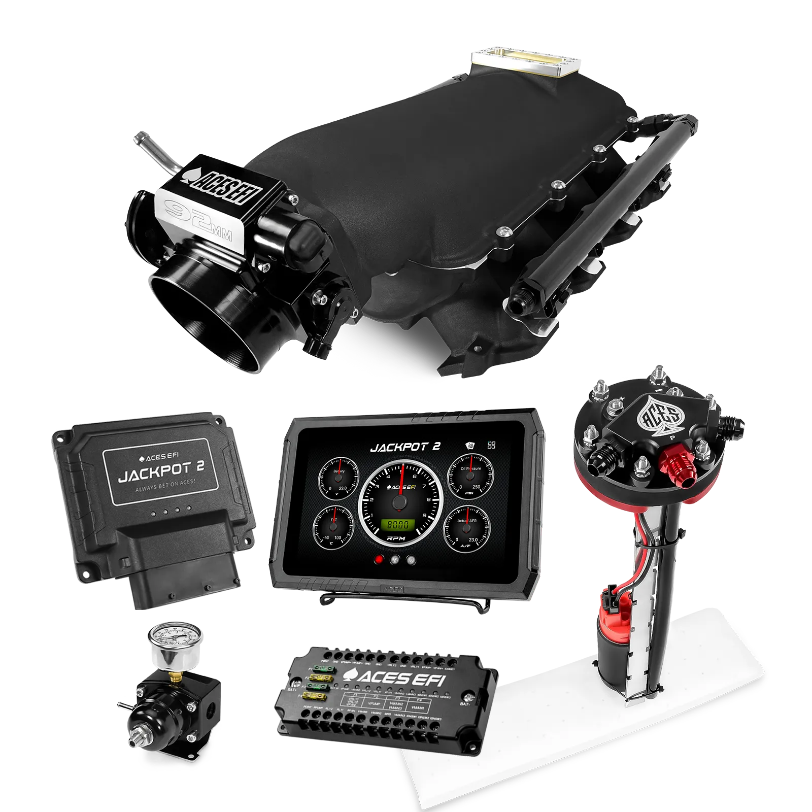 Jackpot 2 LS EFI System - Master Kit with Tight Fit In-Tank Pump Module