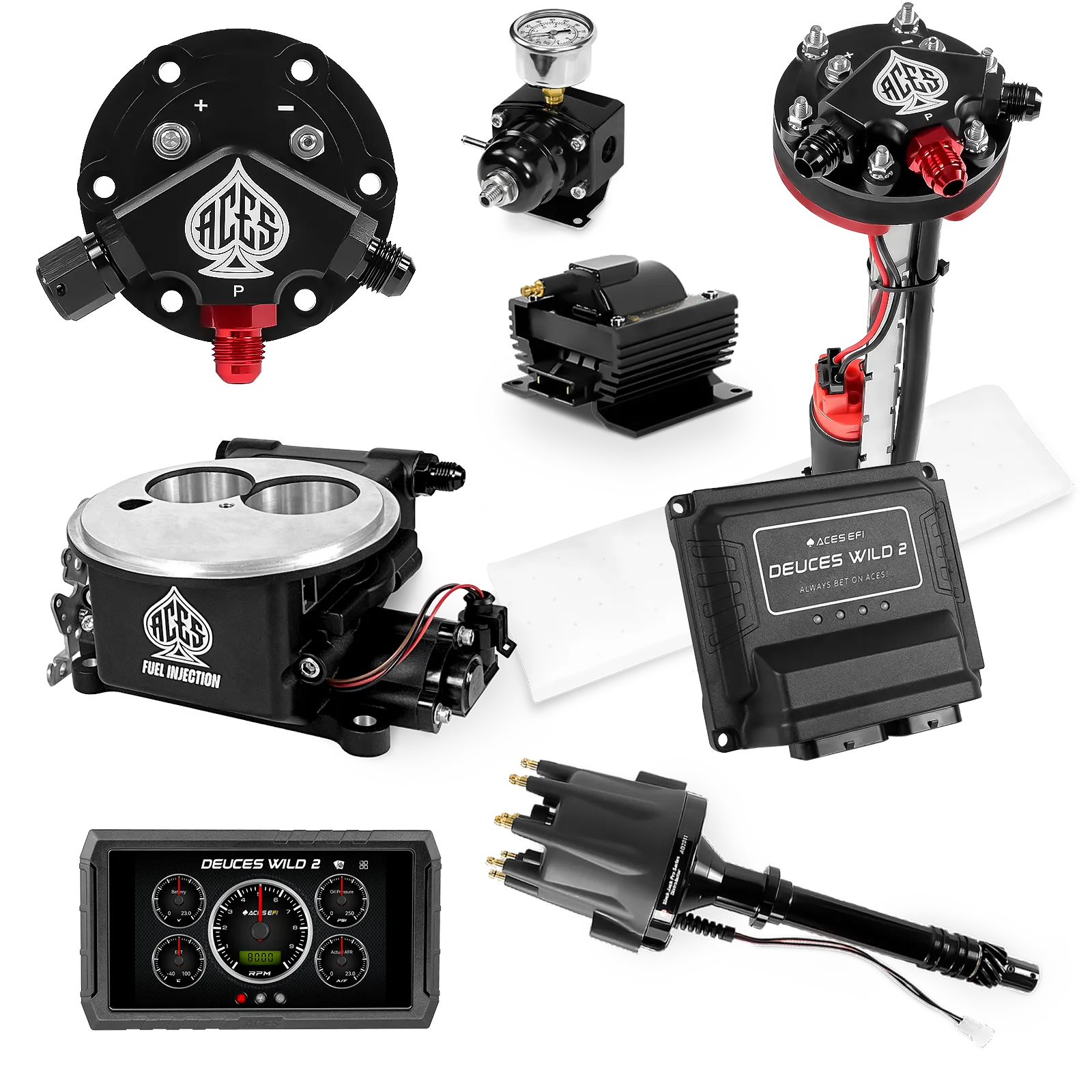 Deuces Wild 2 Master Kits (Black)