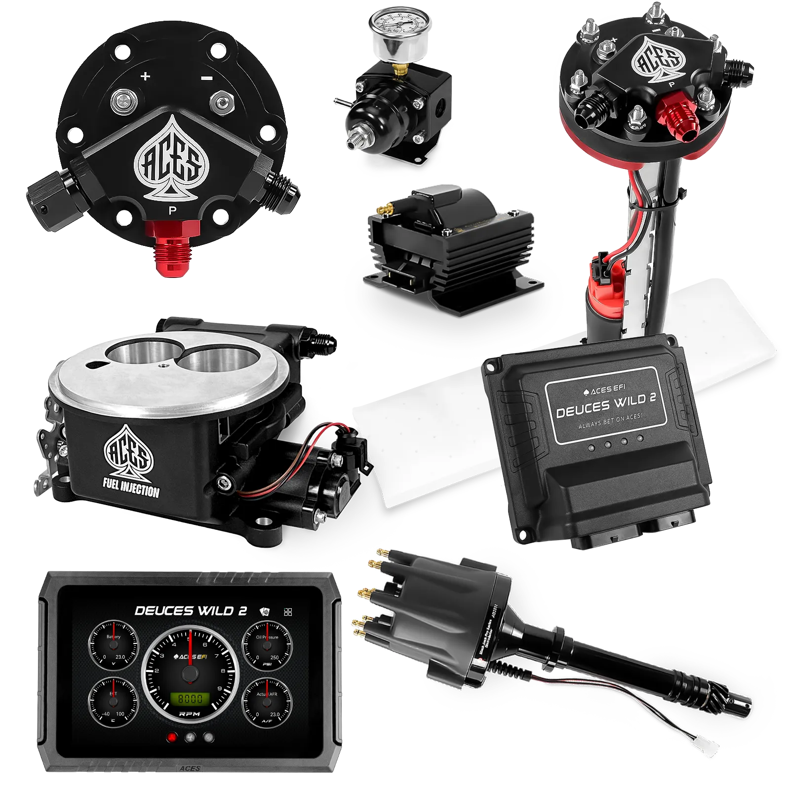 Deuces Wild 2 Master Kits (Black)