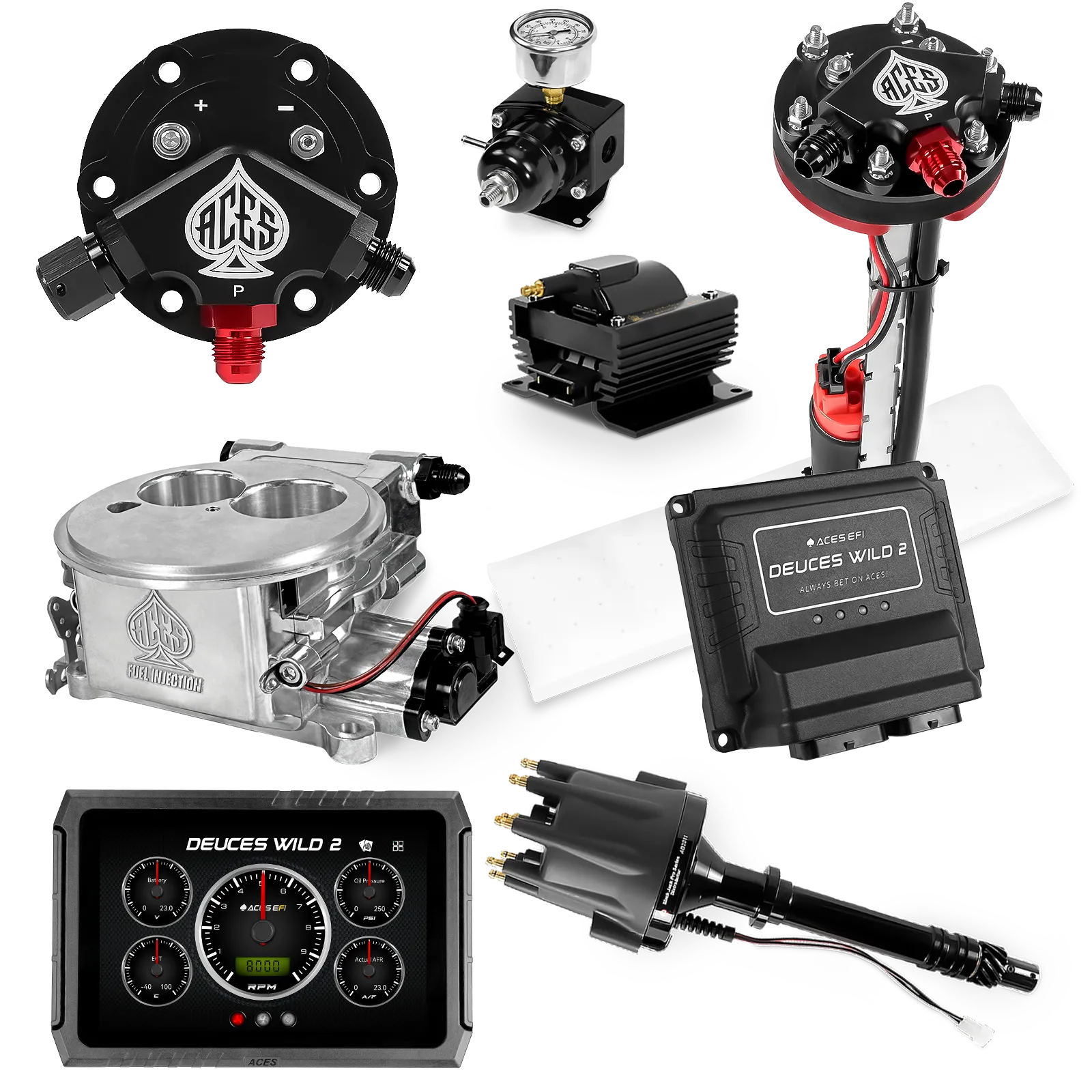 Deuces Wild 2 Master Kits (Polished)