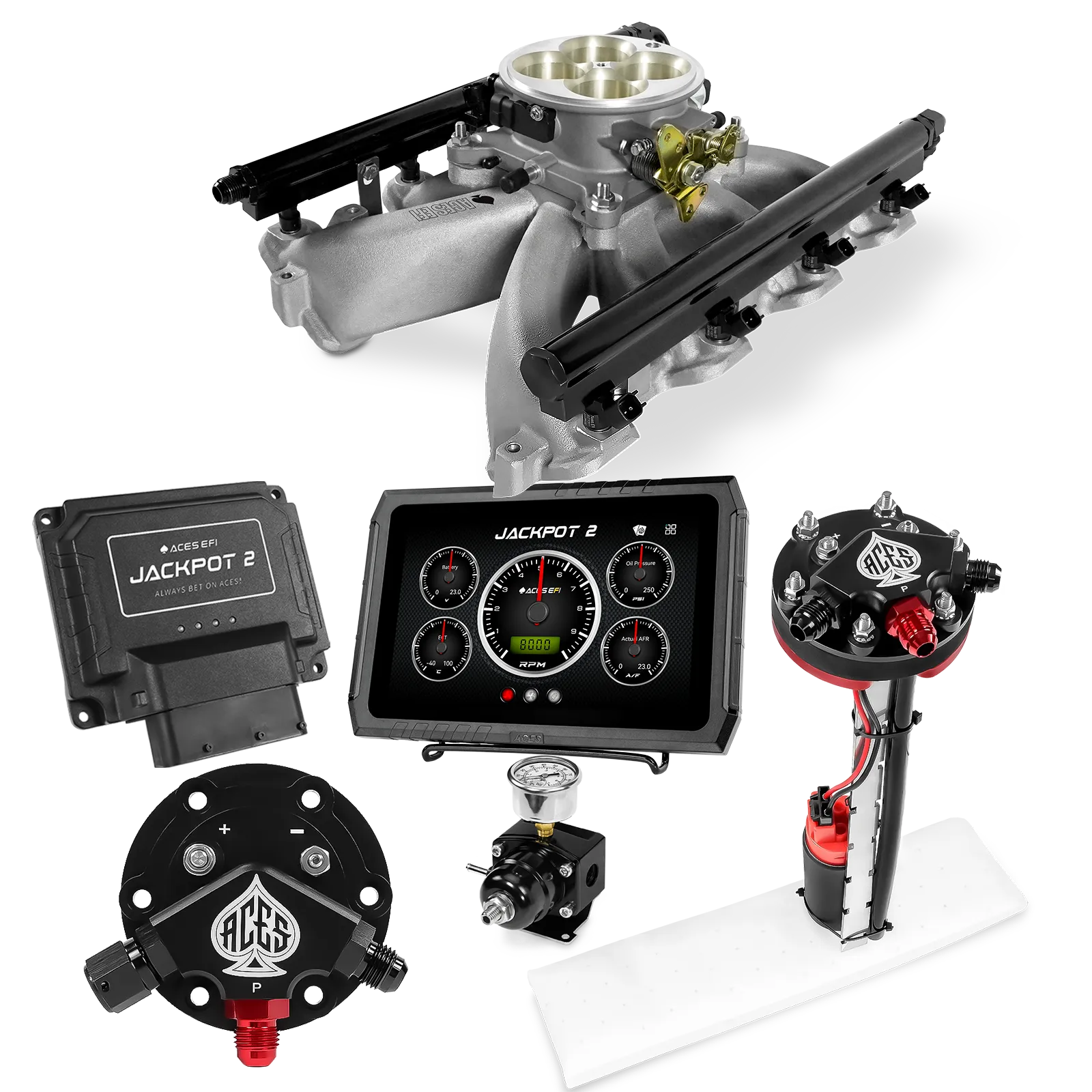Jackpot 2 LS EFI System - Master Kit with Tight Fit In-Tank Pump Module