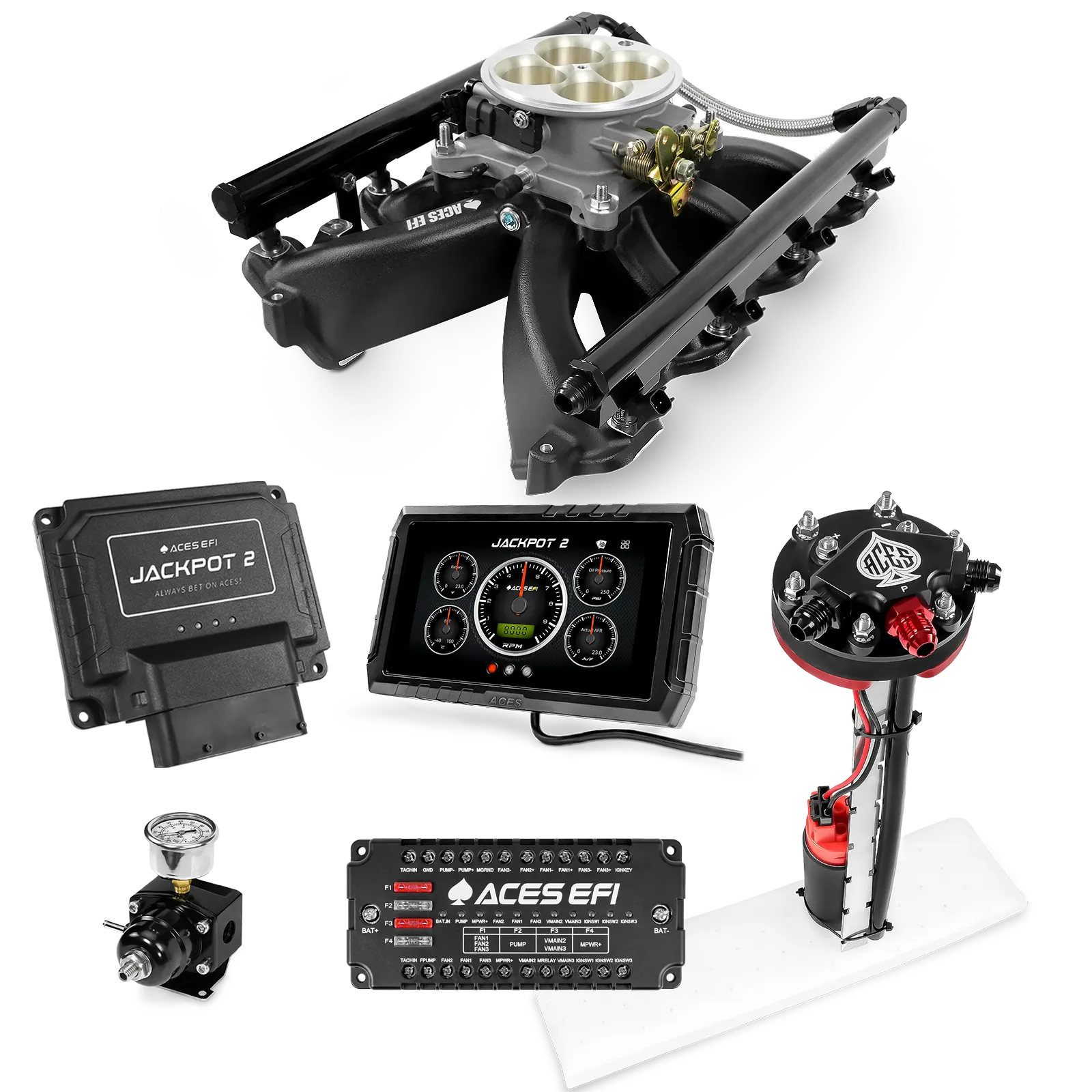 Jackpot 2 LS EFI System - Master Kit with Tight Fit In-Tank Pump Module