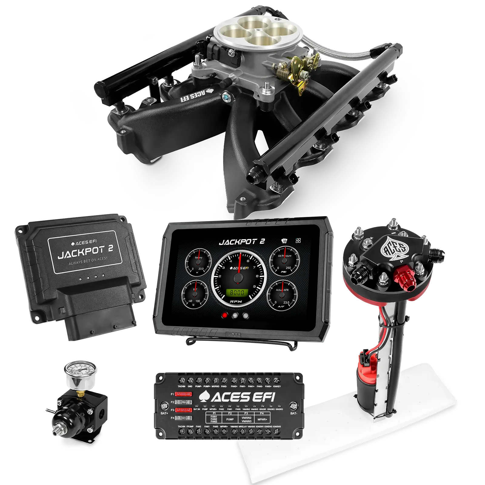 Jackpot 2 LS EFI System - Master Kit with Tight Fit In-Tank Pump Module
