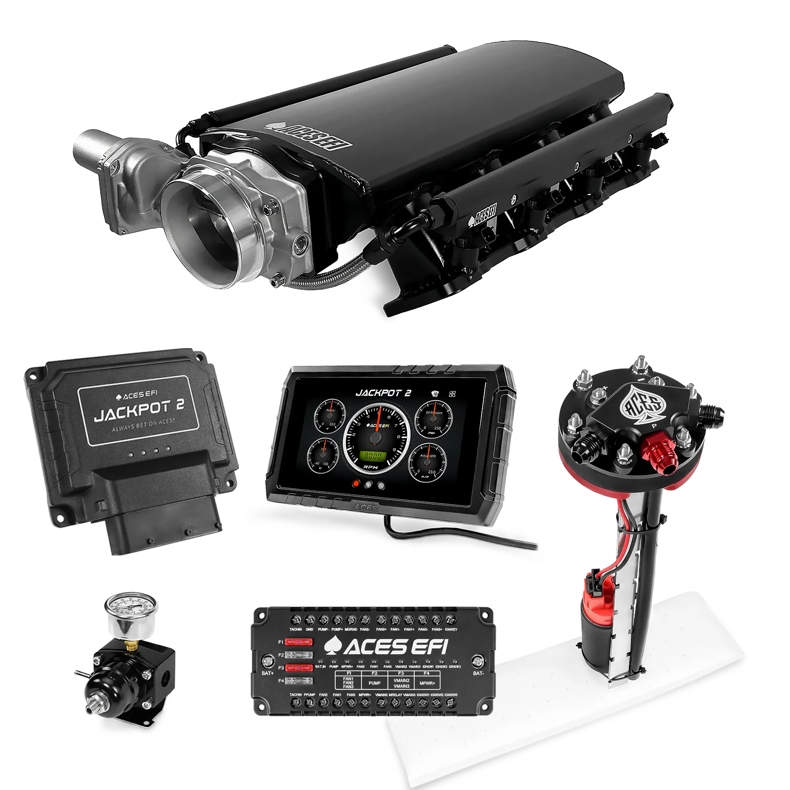 Jackpot 2 LS EFI System - Master Kit with Tight Fit In-Tank Pump Module
