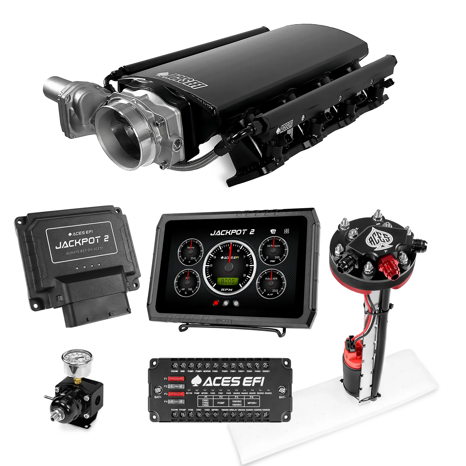 Jackpot 2 LS EFI System - Master Kit with Tight Fit In-Tank Pump Module