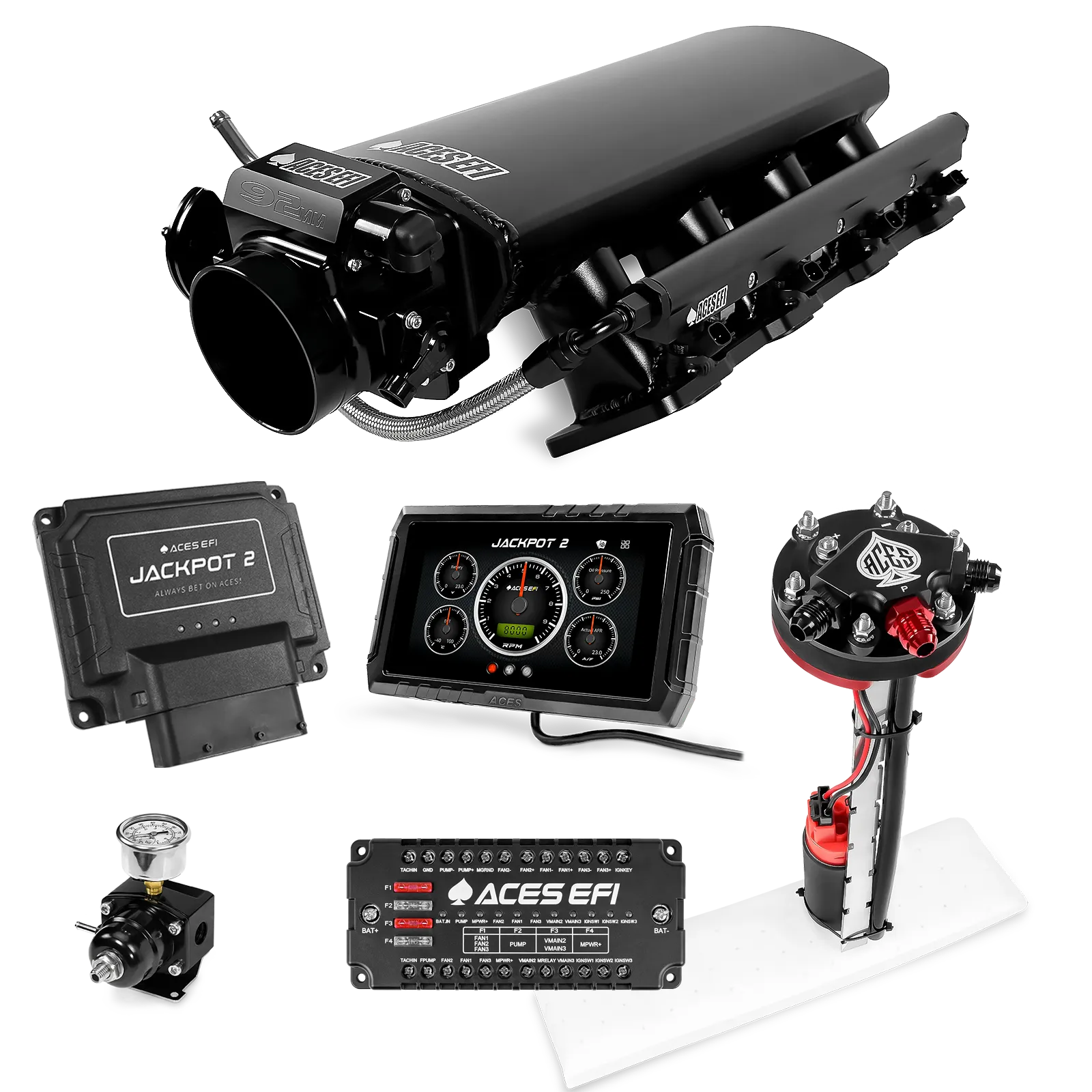 Jackpot 2 LS EFI System - Master Kit with Tight Fit In-Tank Pump Module