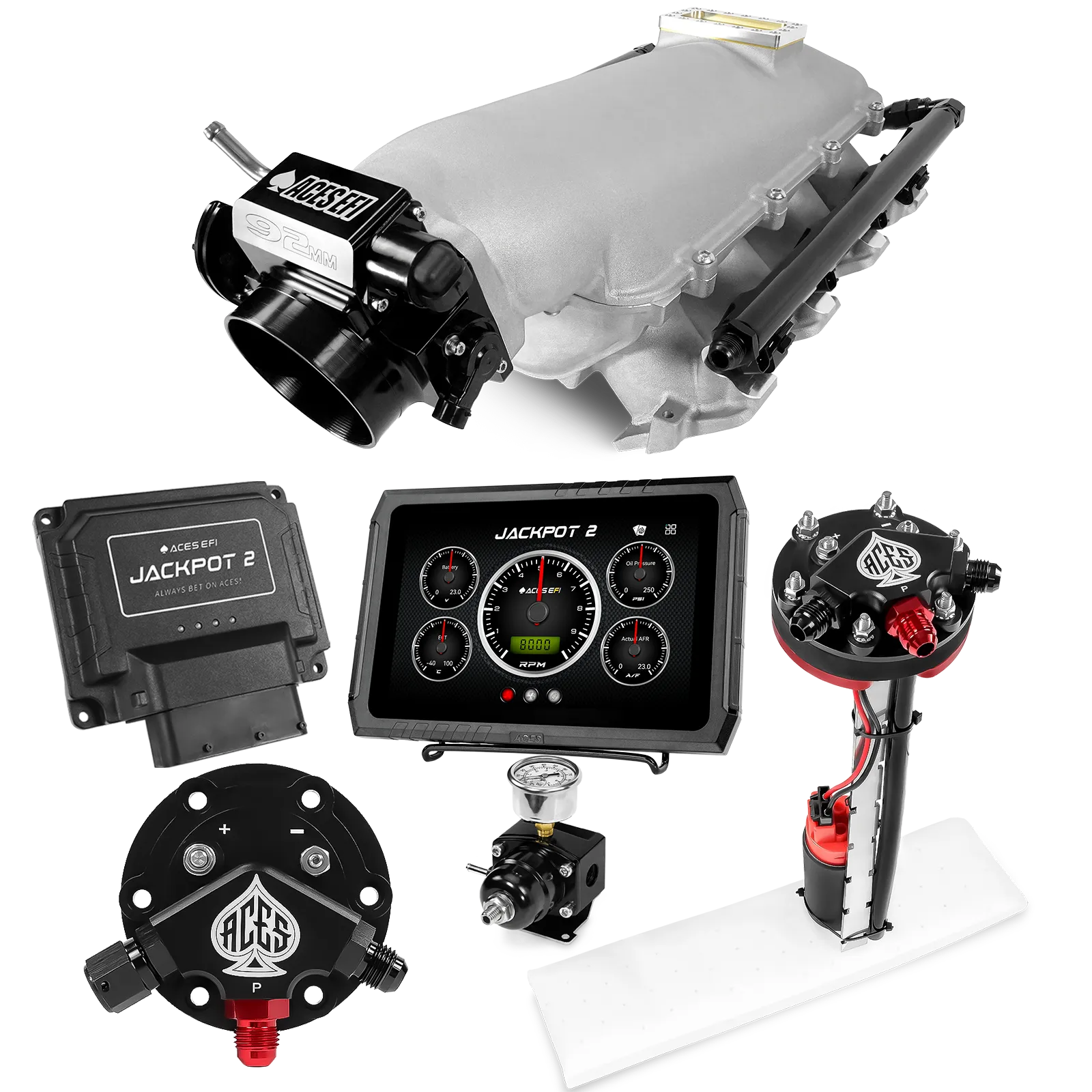 Jackpot 2 LS EFI System - Master Kit with Tight Fit In-Tank Pump Module