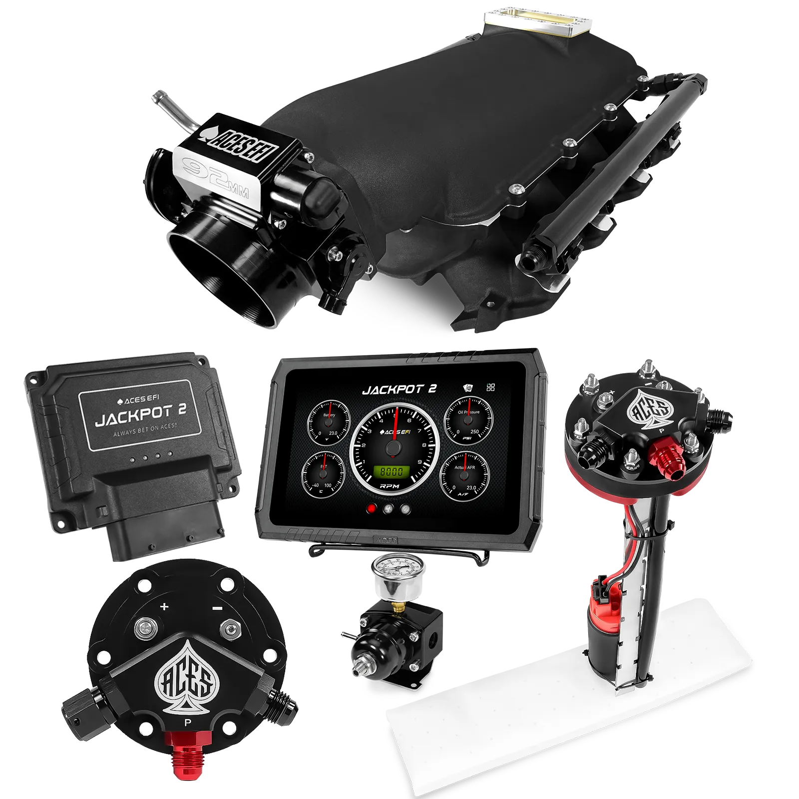 Jackpot 2 LS EFI System - Master Kit with Tight Fit In-Tank Pump Module