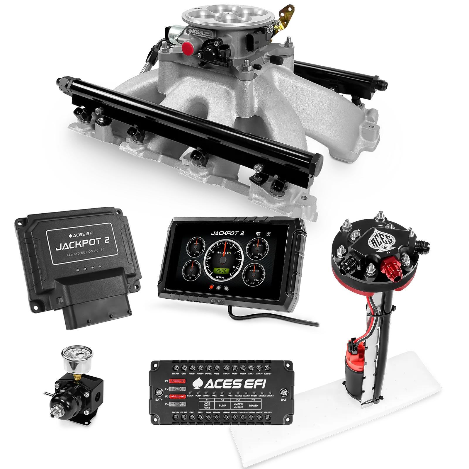 Jackpot 2 LS EFI System - Master Kit with Tight Fit In-Tank Pump Module