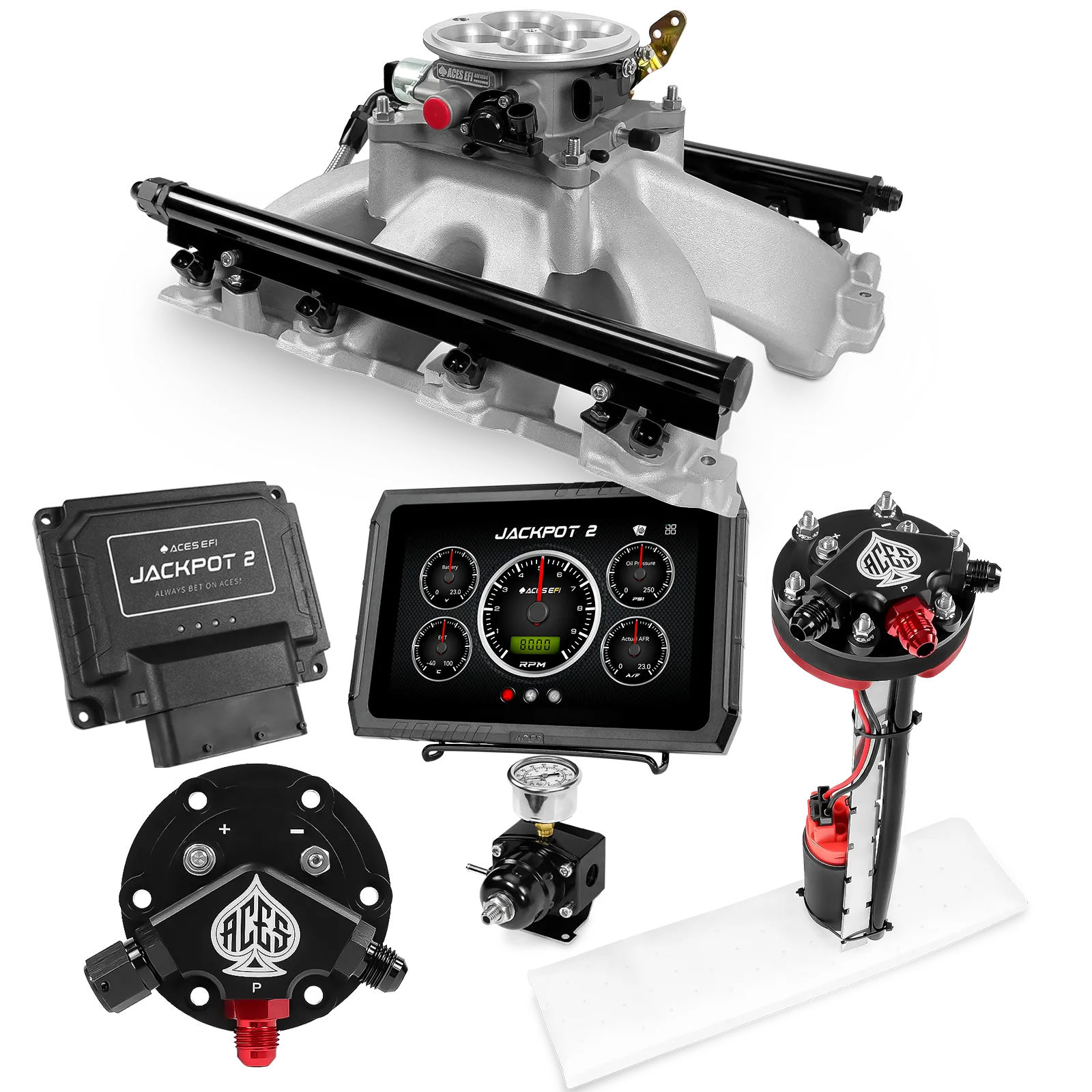 Jackpot 2 LS EFI System - Master Kit with Tight Fit In-Tank Pump Module