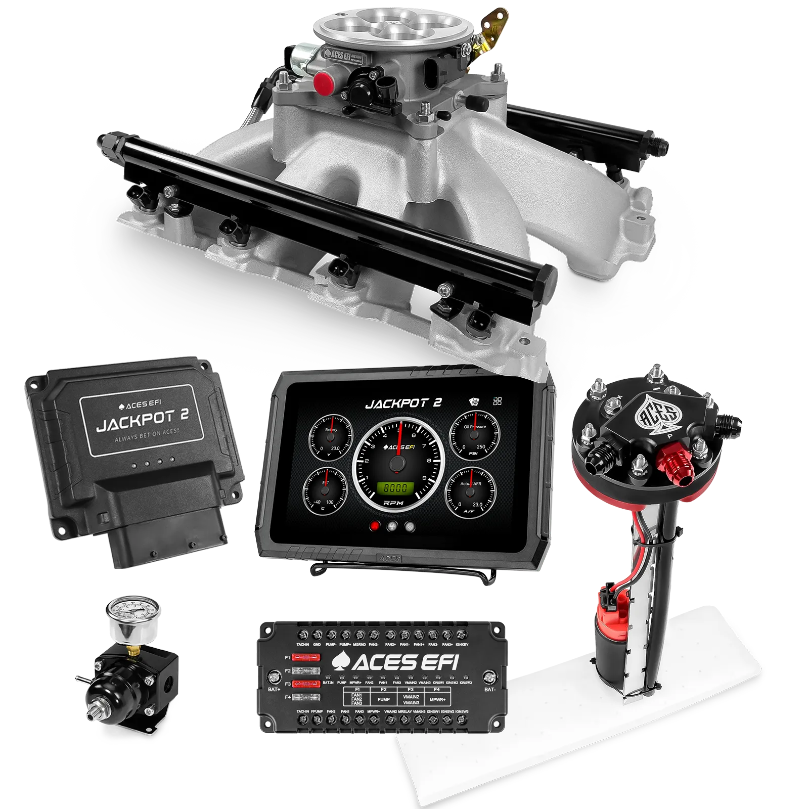 Jackpot 2 LS EFI System - Master Kit with Tight Fit In-Tank Pump Module
