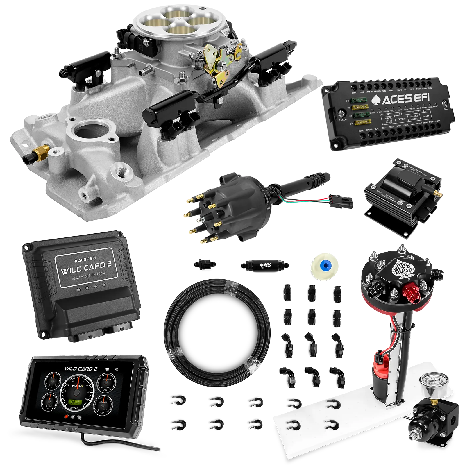 Kits maestros EFI secuenciales Wild Card 2 (800 CV)