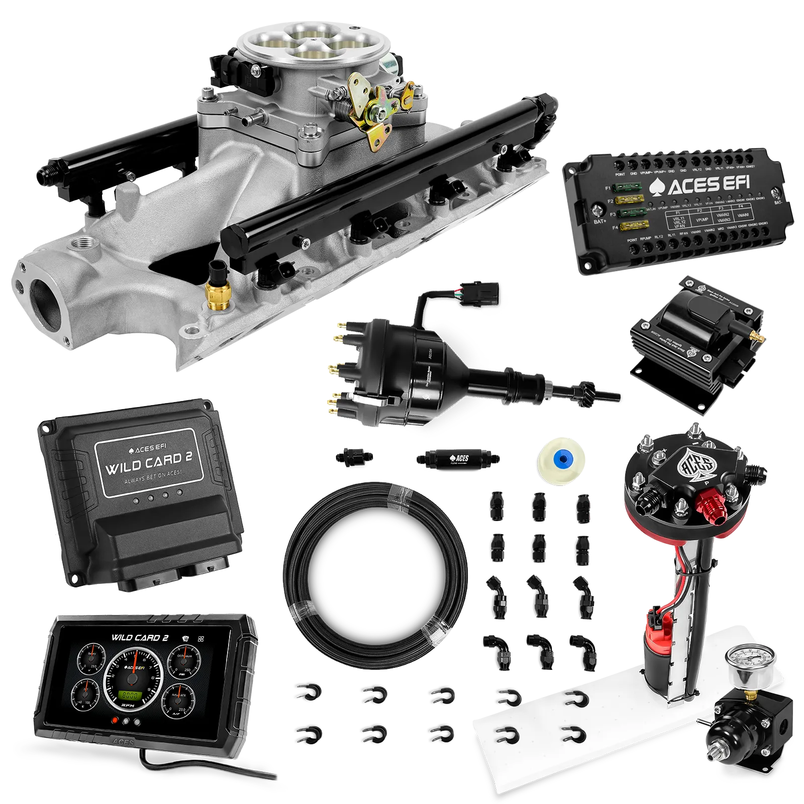 Kits maestros EFI secuenciales Wild Card 2 (800 CV)