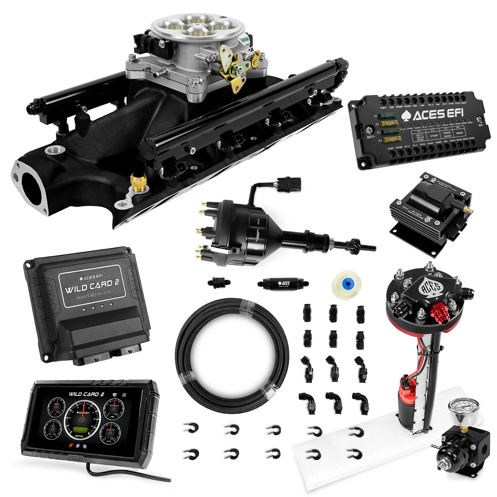 Kits maestros EFI secuenciales Wild Card 2 (800 CV)