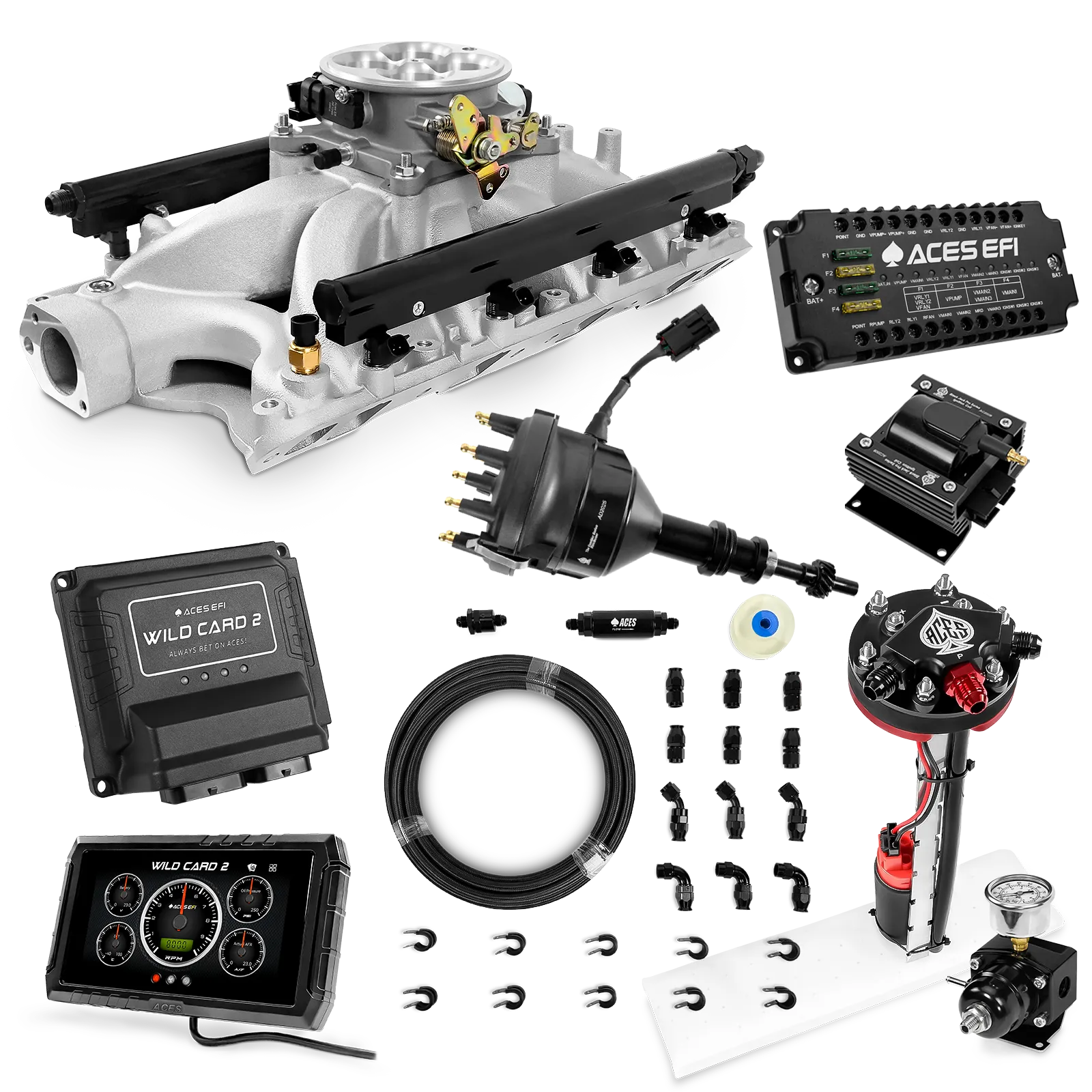 Kits maestros EFI secuenciales Wild Card 2 (800 CV)