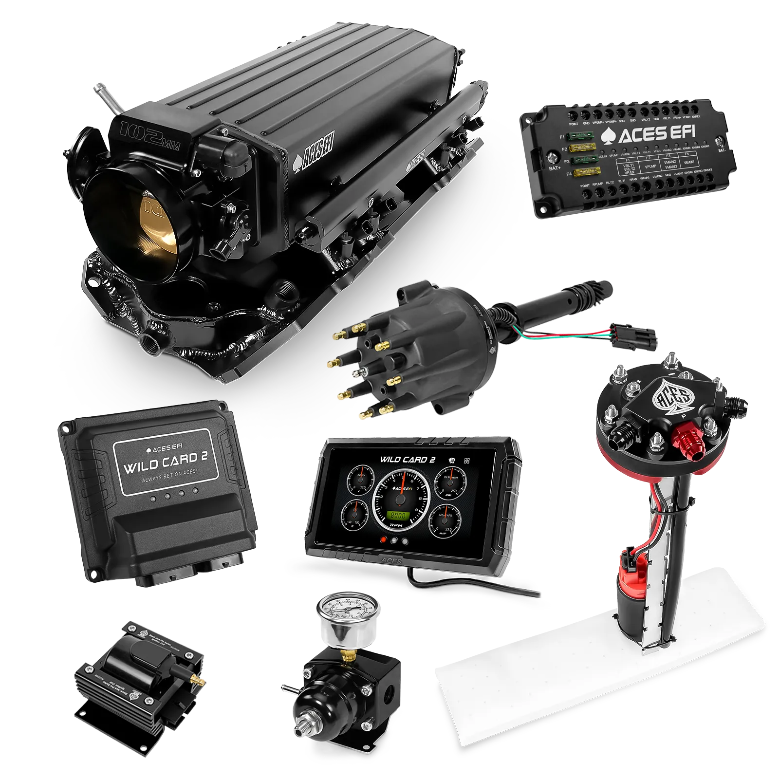 Kits maestros EFI secuenciales Wild Card 2 (800 CV)