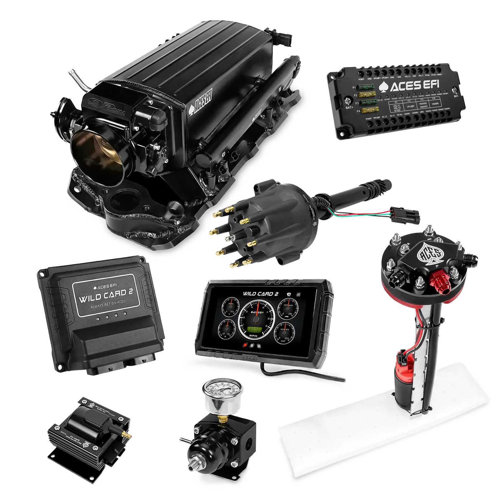 Kits maestros EFI secuenciales Wild Card 2 (800 CV)